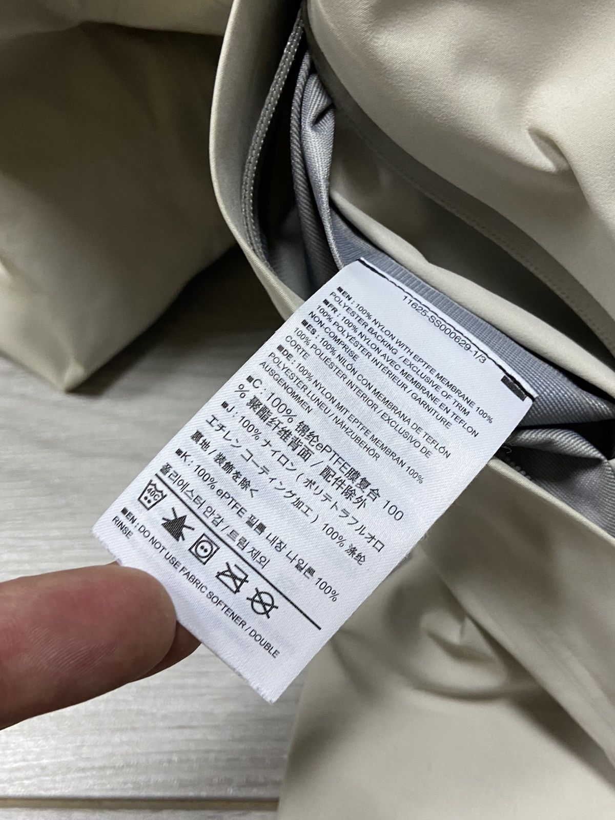 Arc'teryx Arcteryx Goretex bird long jacket waterproof zip Size M / US 6-8 / IT 42-44 - 18 Thumbnail