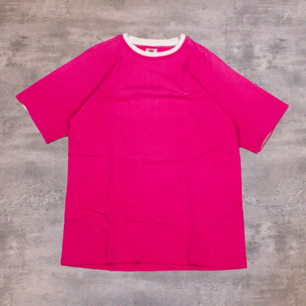 Vintage Vintage 1990s Fruit Of The Loom Two Neck Single Stitch Tee Size US M / EU 48-50 / 2 - 1 Thumbnail