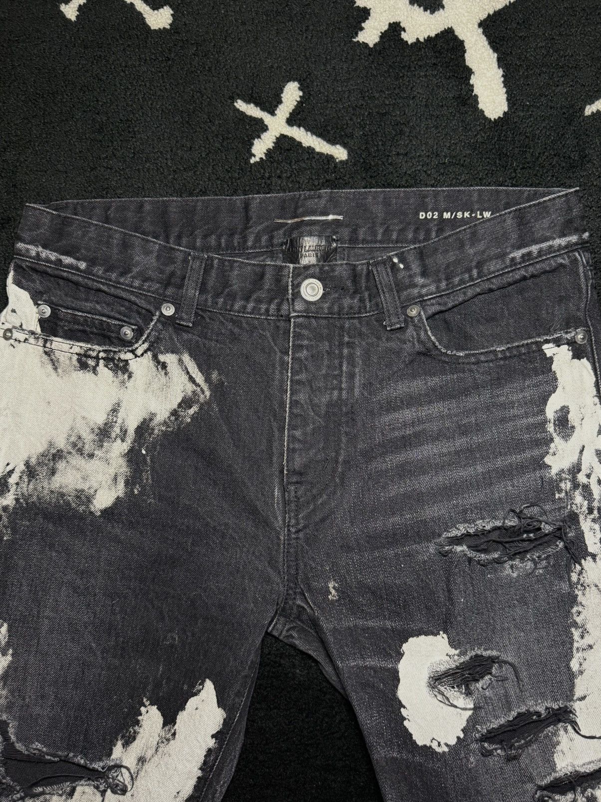 Saint Laurent Paris SAINT LAURENT HEDI SLIMANE SS16 SURF SOUND BLEACH JEANS Size US 32 / EU 48 - 3 Thumbnail