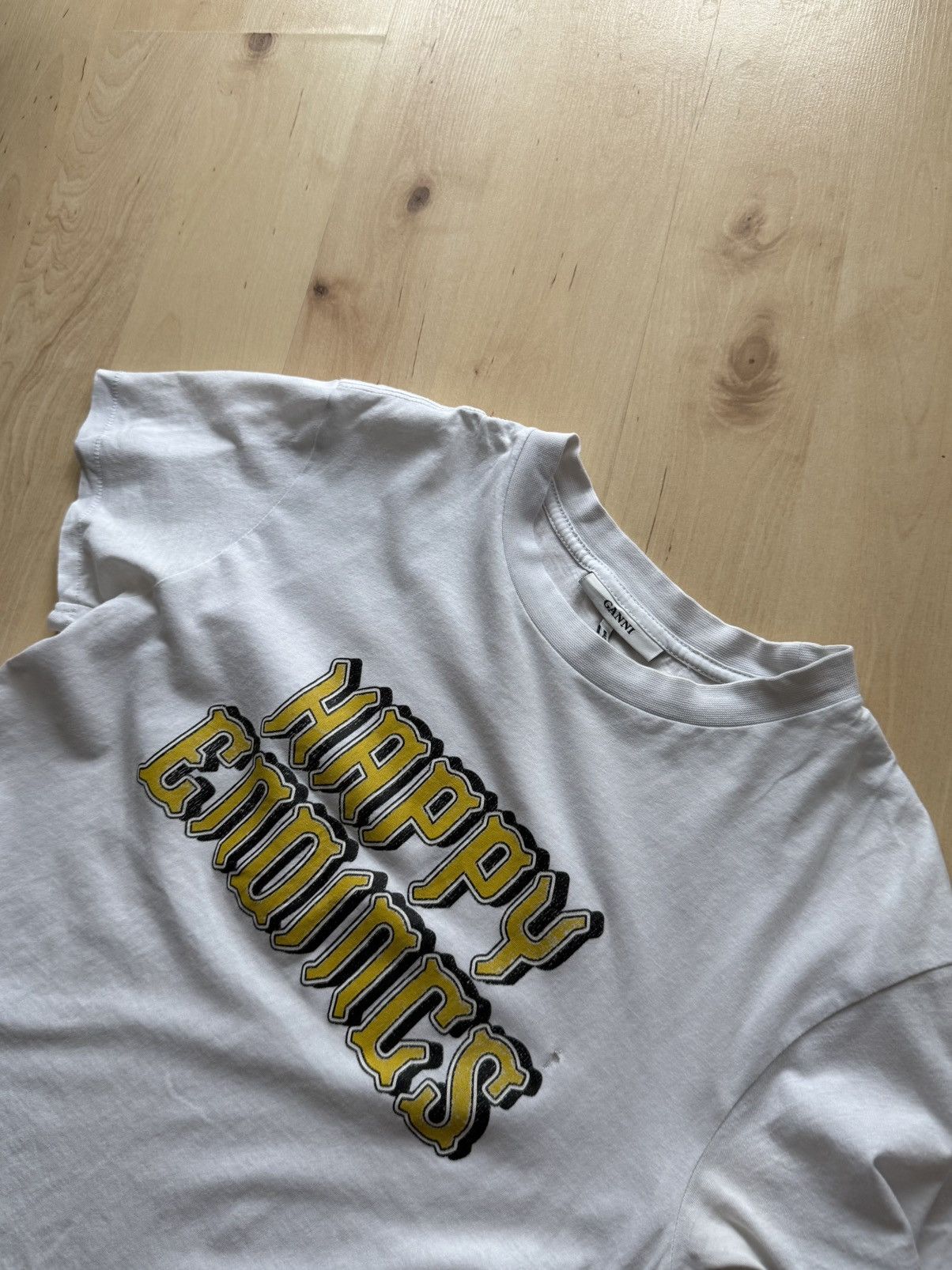 Ganni Ganni Harway crop top tshirt Size XS / US 0-2 / IT 36-38 - 3 Thumbnail