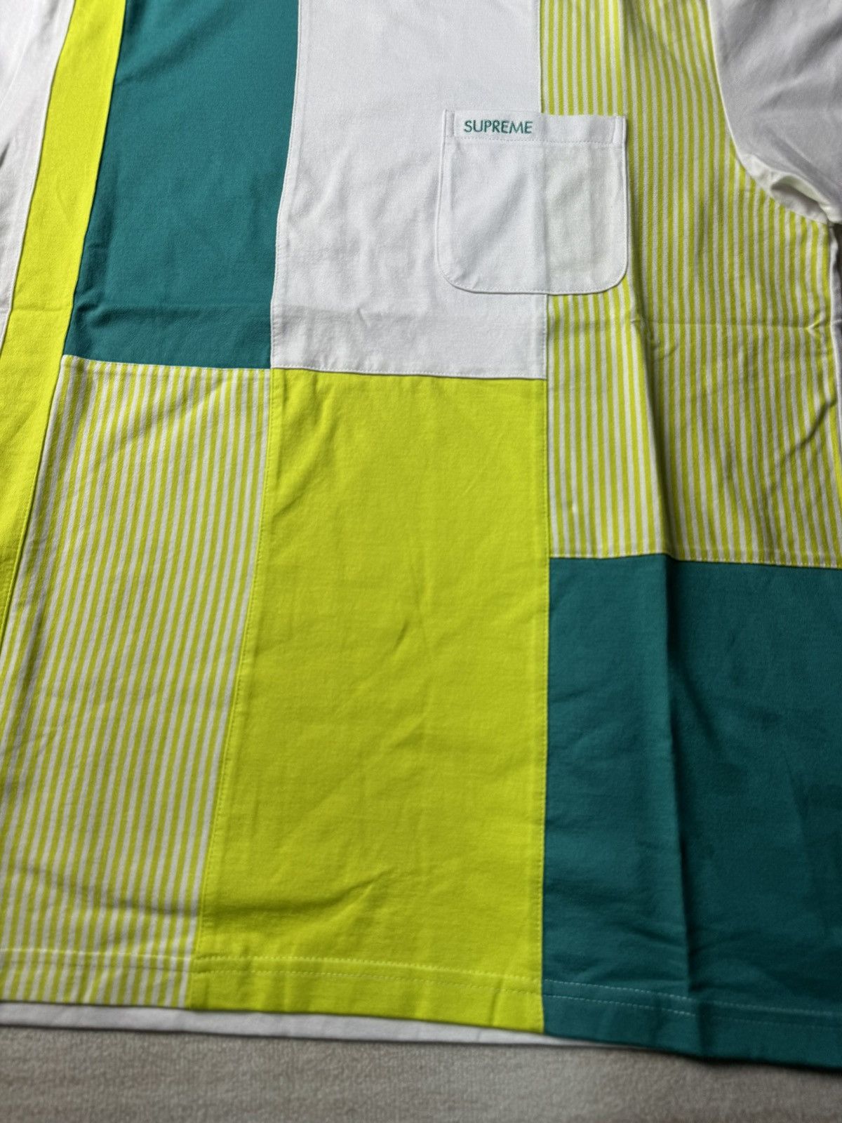 Supreme Color block tee Size US M / EU 48-50 / 2 - 2 Thumbnail