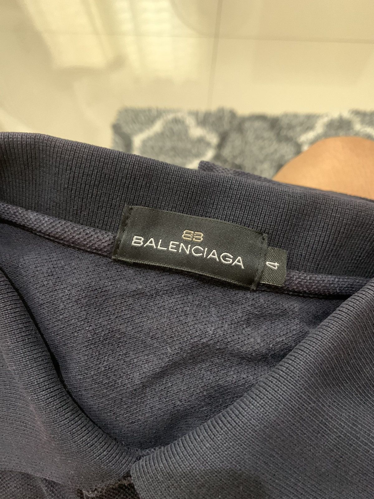 Balenciaga Balenciaga BB Polo Shirt Size US XL / EU 56 / 4 - 8 Thumbnail