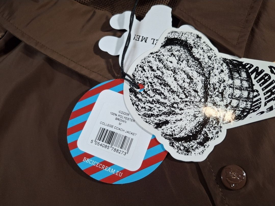 Icecream ICECREAM College Coach Jacket – European Exclusive Size US M / EU 48-50 / 2 - 4 Thumbnail
