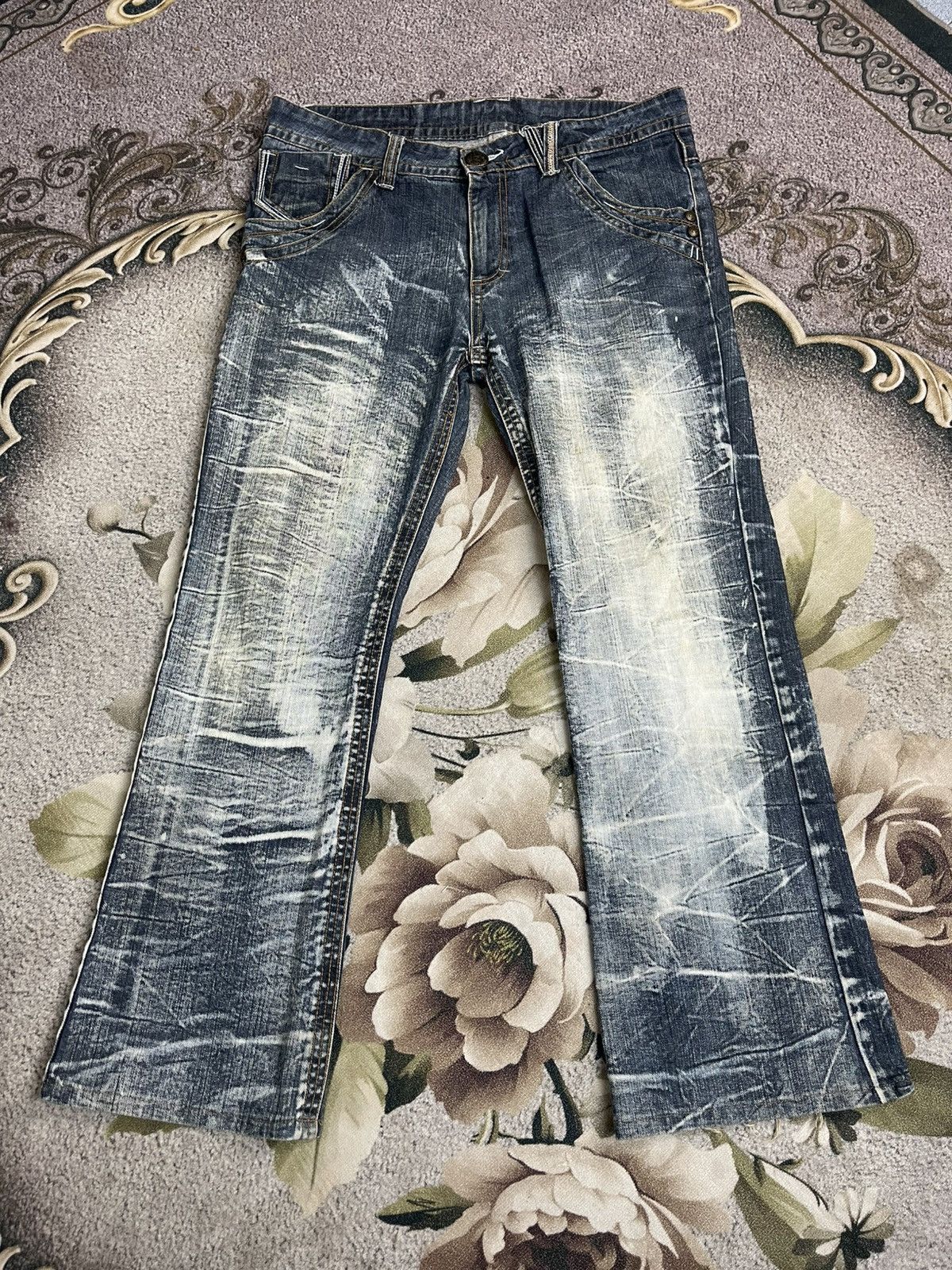 Japanese Brand Sky Bomber Jeans Streetwear Size US 35 - 22 Thumbnail