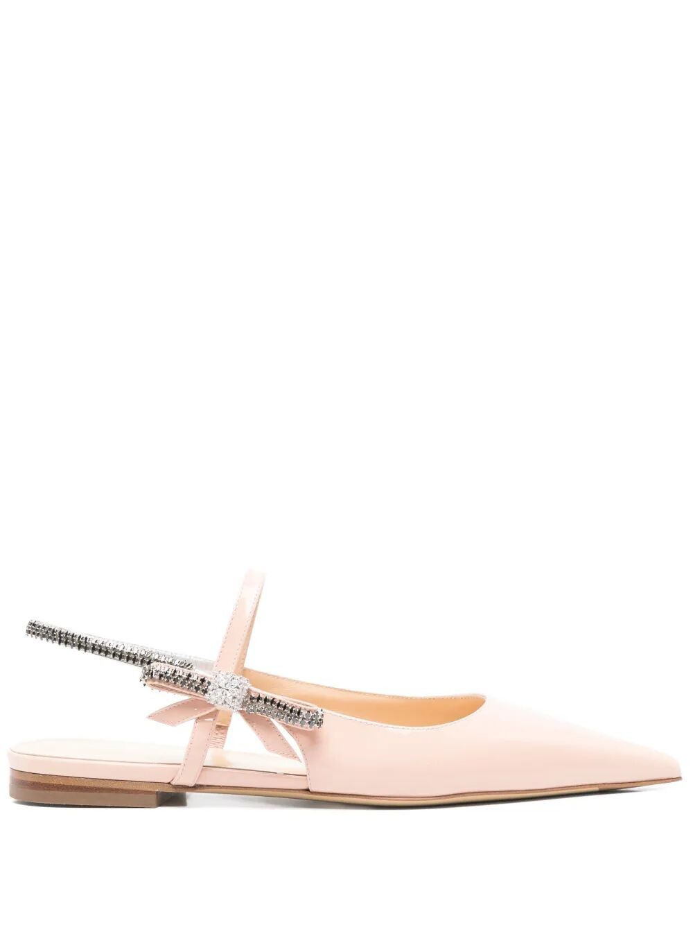 MACH & MACH CRYSTAL CUBE SLINGBACK FLATS 10MM Size US 6.5 / IT 36.5 - 1 Thumbnail