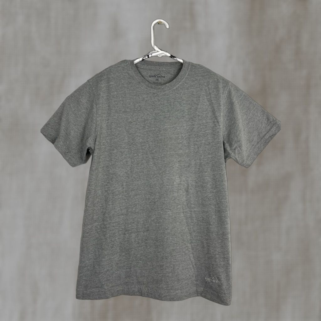 Eddie Bauer Eddie Bauer Mens Medium Gray Basic Pullover T Shirt Short Sleeve Shirt Mens Size US M / EU 48-50 / 2 - 1 Thumbnail
