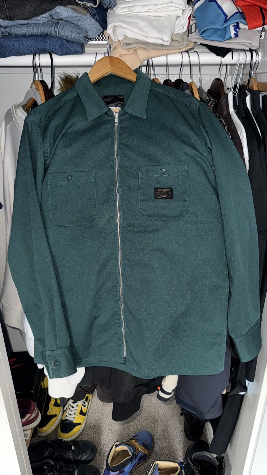 FTC FTC Zip Up Work Shirt Size US L / EU 52-54 / 3 - 1 Thumbnail
