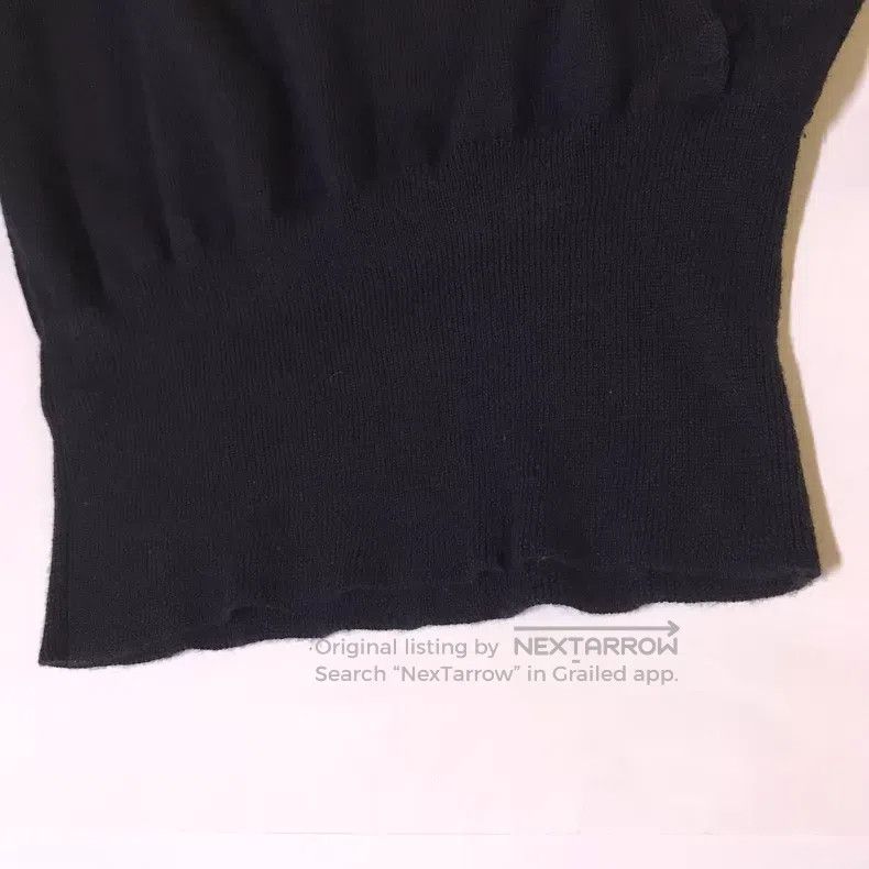 Vivienne Westwood Vivienne Westwood Black Knit Top with the Most Iconic Big Size M / US 6-8 / IT 42-44 - 6 Thumbnail