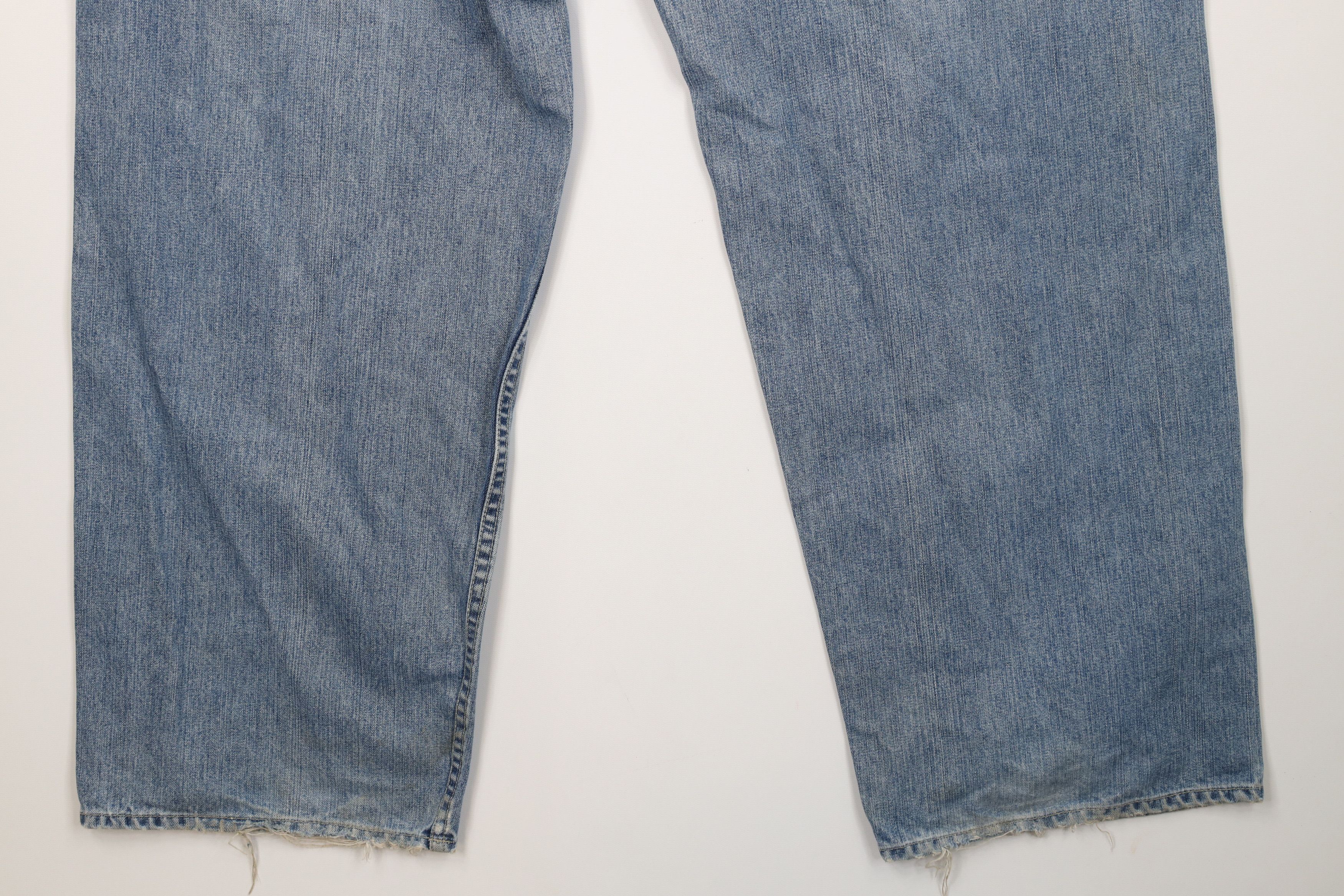 Nautica Vintage 90s Y2K Nautica Baggy Wide Leg Denim Jeans Blue Size US 38 / EU 54 - 13 Thumbnail