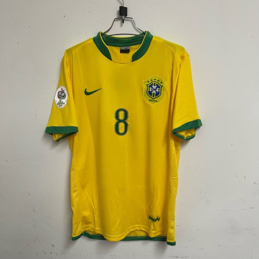 2006 Brazil KAKA Home Soccer Jersey