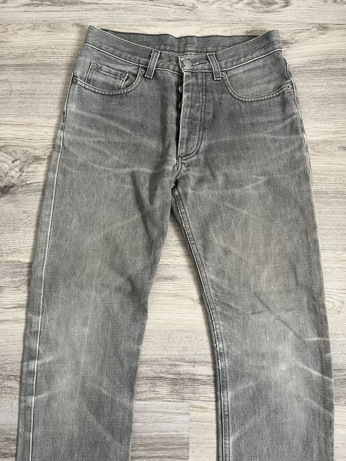 Helmut Lang 90s Helmut Lang Distressed Denim Size US 26 / EU 42 - 2 Thumbnail