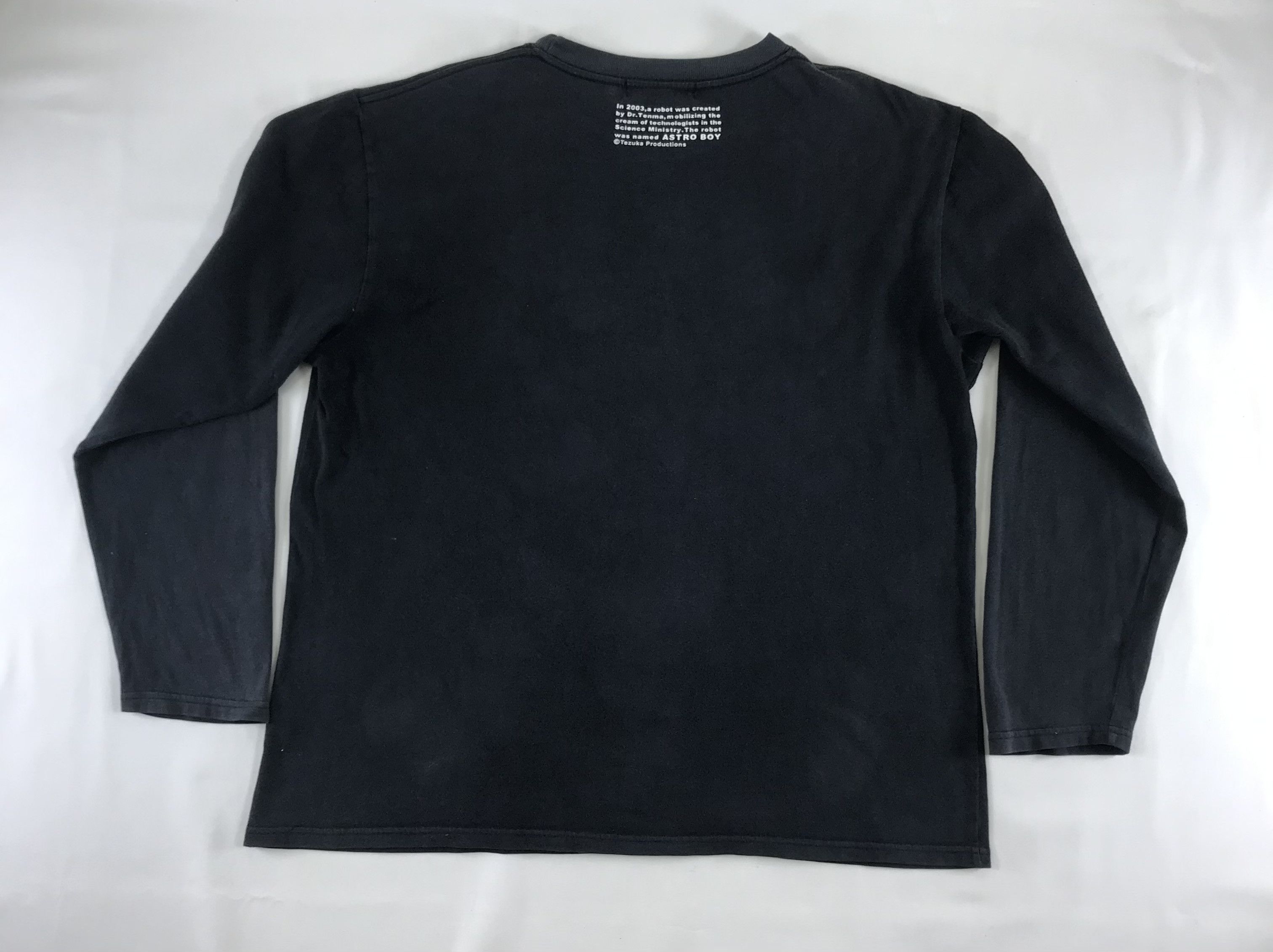 Anime Vintage Astro Boy Long Sleeve T Shirt Size US XL / EU 56 / 4 - 4 Thumbnail