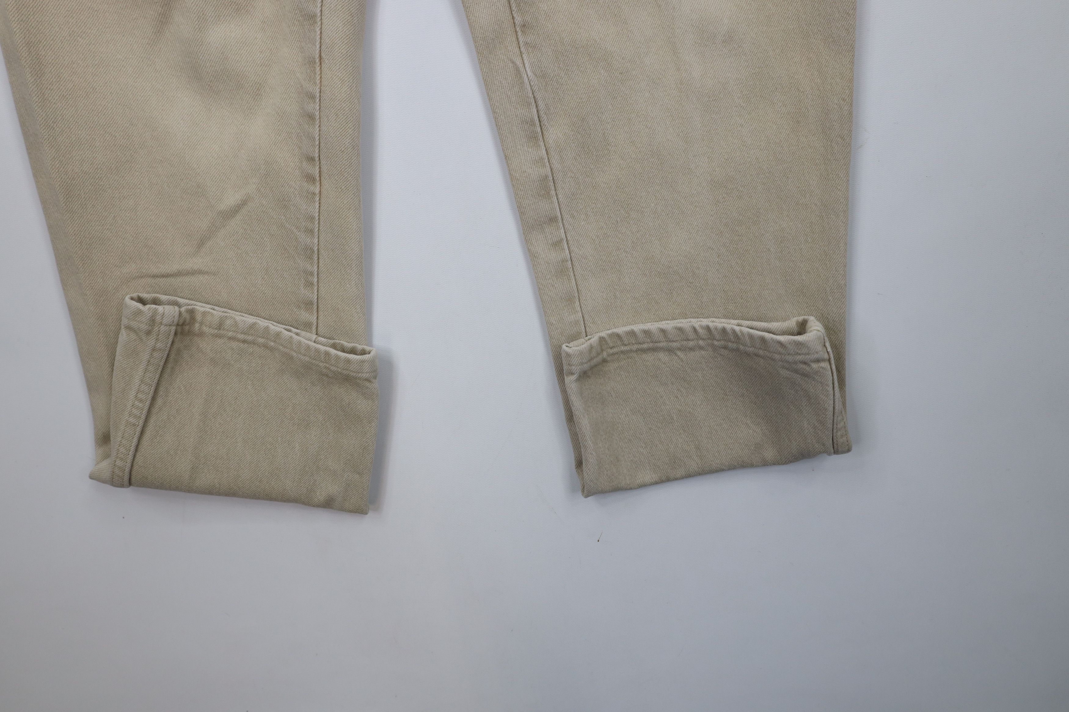 Lands' End × Vintage Vintage 90s Lands End Stonewash Rigger Denim Jeans USA Size US 36 / EU 52 - 5 Thumbnail