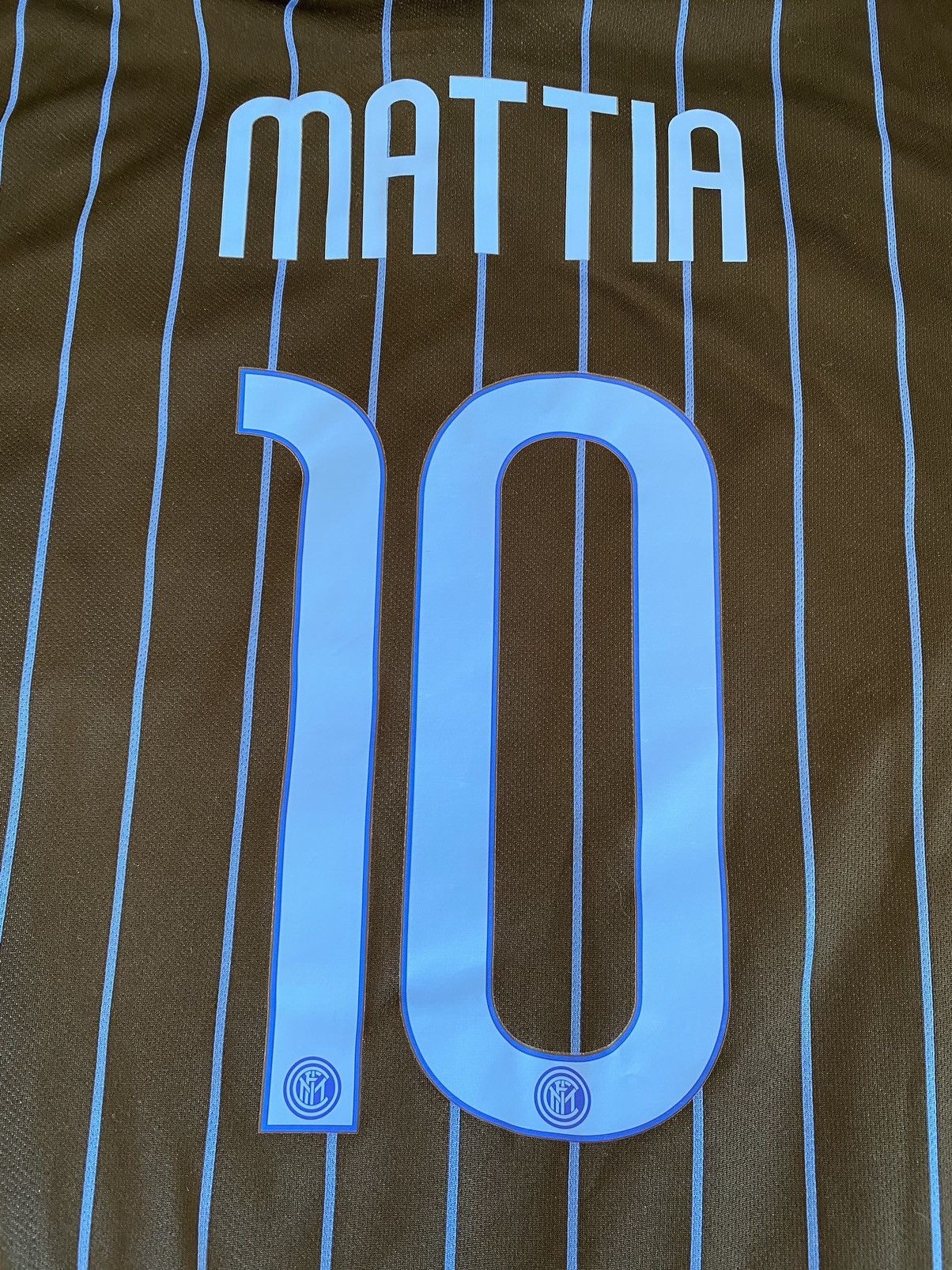 Nike Mattia Nike Inter Milan Home Jersey Youth 2014/15 - Black Size US S / EU 44-46 / 1 - 11 Thumbnail