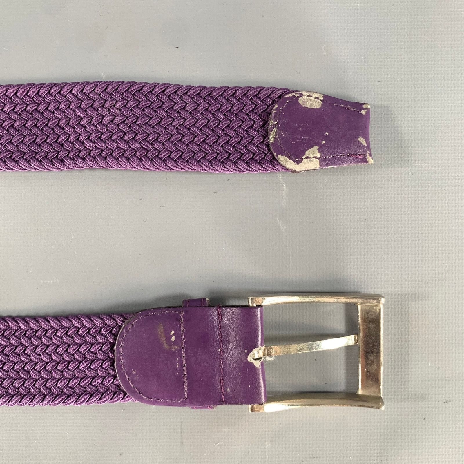 Other NO BRAND Size 38 Purple Woven Belt Size 38 - 6 Thumbnail