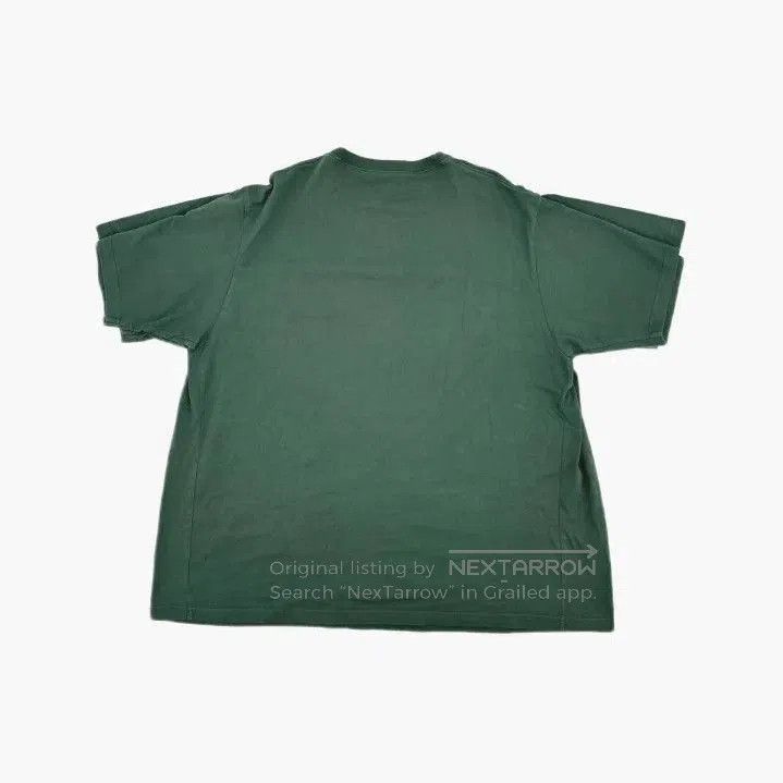 Balenciaga Balenciaga Green Logo Crew Neck T. Size US S / EU 44-46 / 1 - 2 Thumbnail