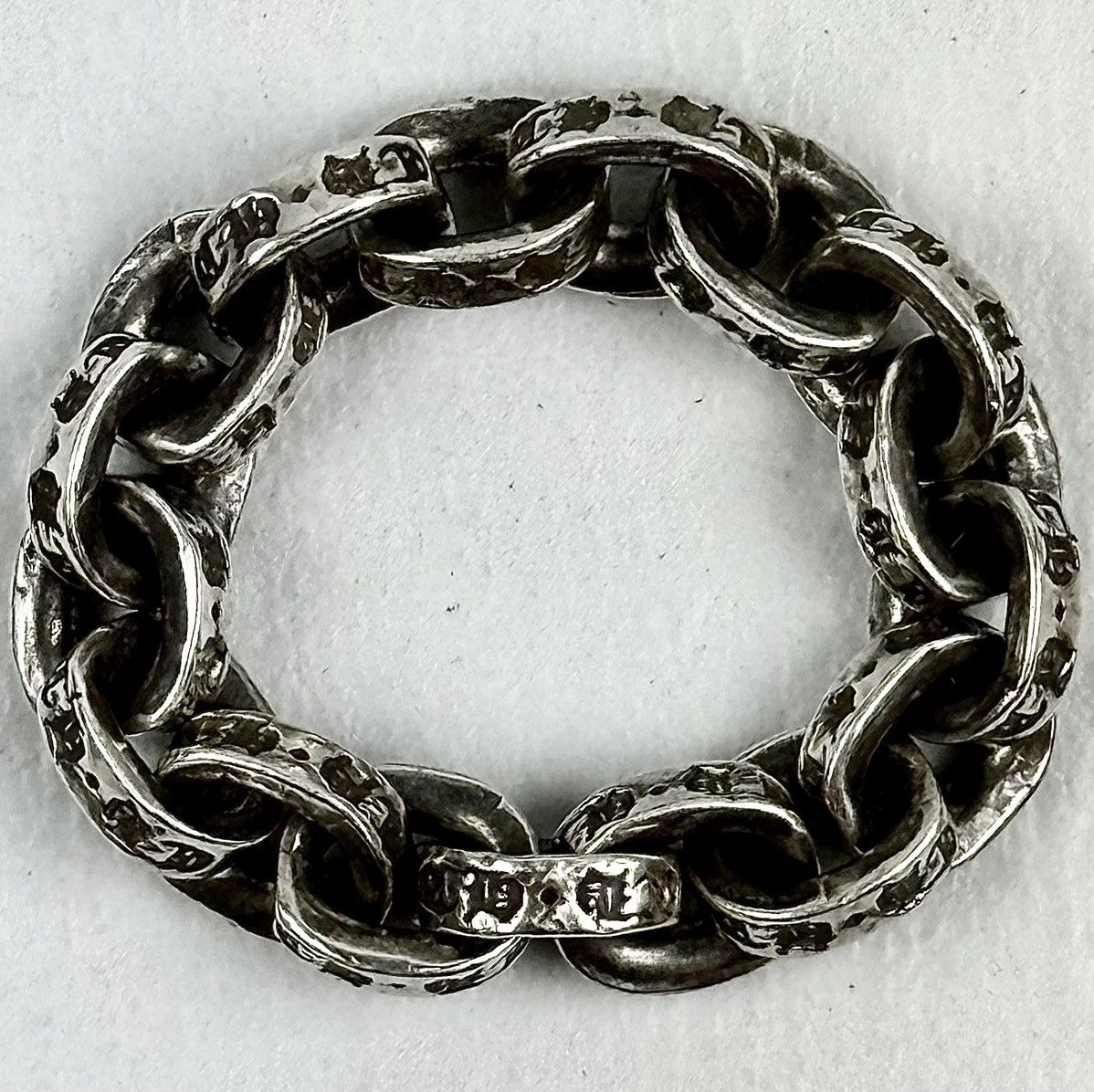 Chrome Hearts Chrome Hearts - Paper Chain - Silver Ring Size ONE SIZE - 4 Thumbnail