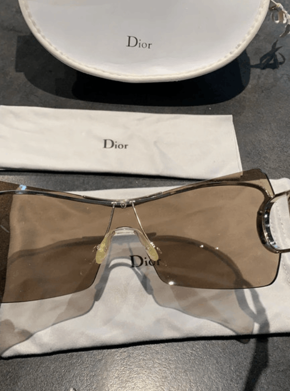 Dior DIOR Sunglasses Airspeed Mask Ski Wrap Shield Logo RI954 Size ONE SIZE - 4 Thumbnail