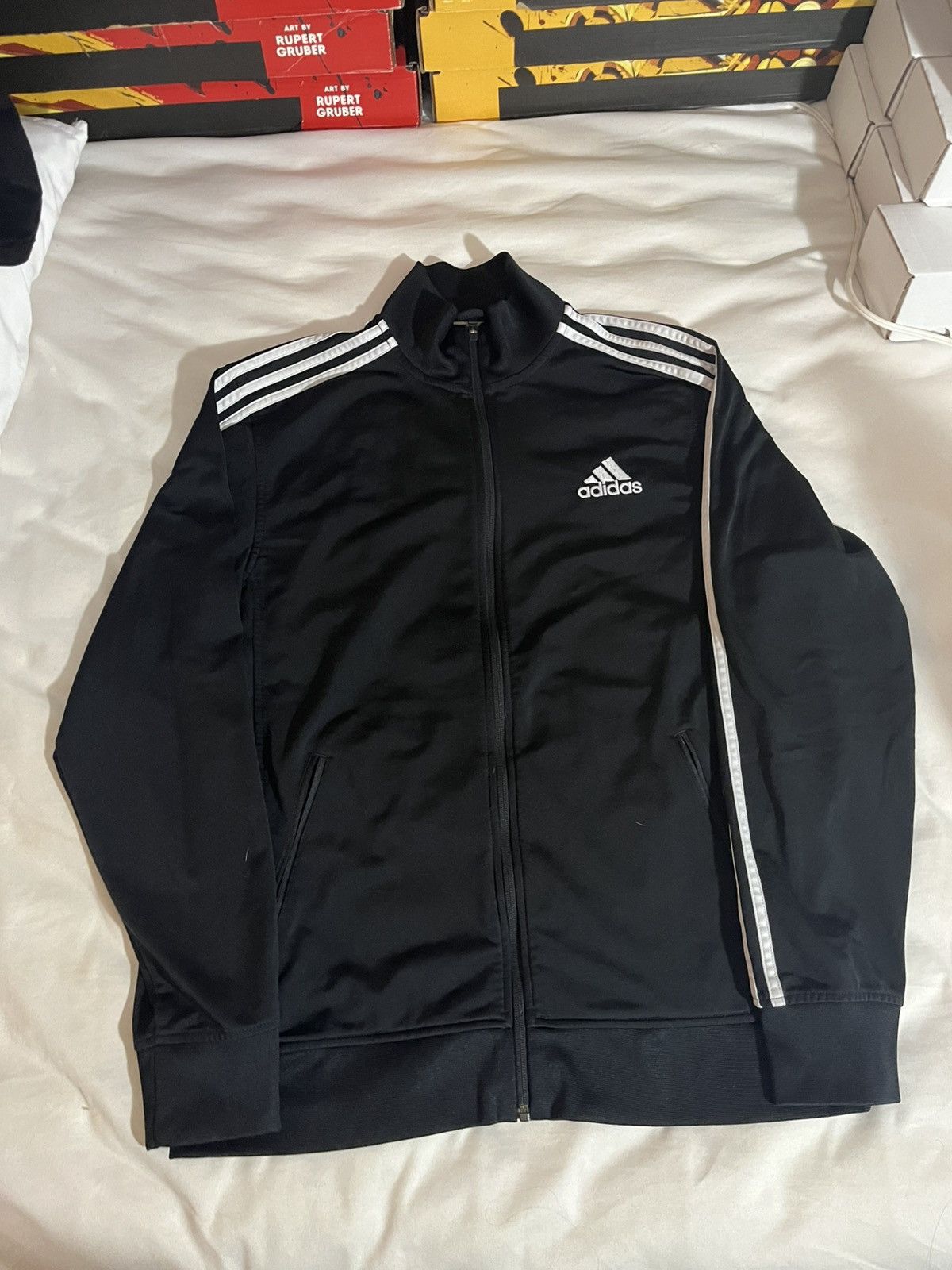 Adidas Adidas track suit black Size US L / EU 52-54 / 3 - 1 Thumbnail