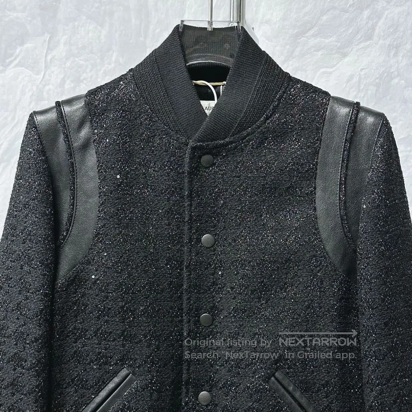 Saint Laurent Paris Saint Laurent Sequin Baseball Jacket. Size XS / US 0-2 / IT 36-38 - 2 Thumbnail