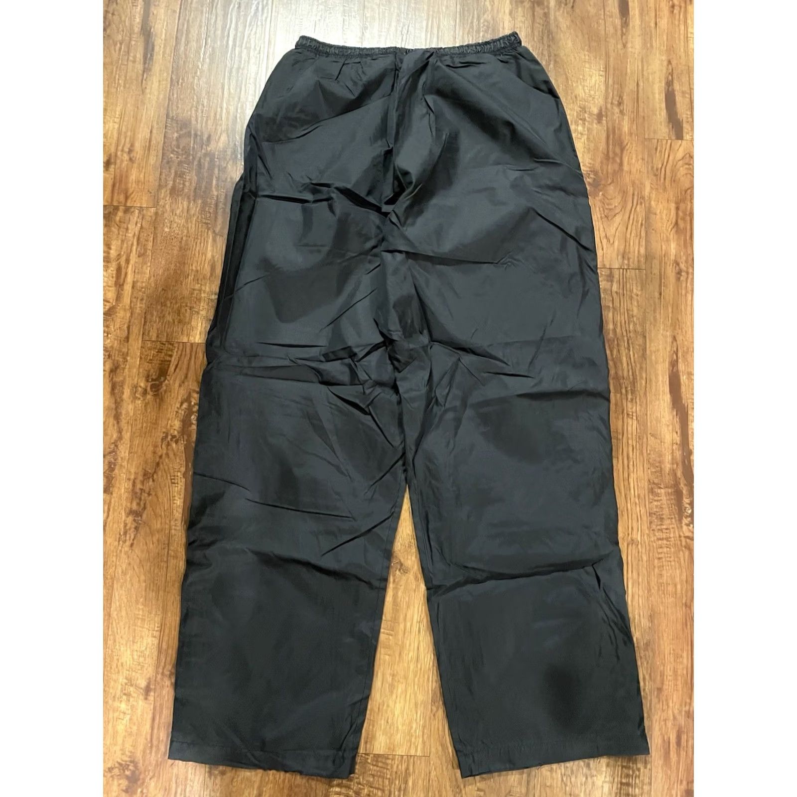 Nike VINTAGE Nike Black Track Pants Men XL 00s Swoosh Silver Tag Size US 36 / EU 52 - 3 Thumbnail