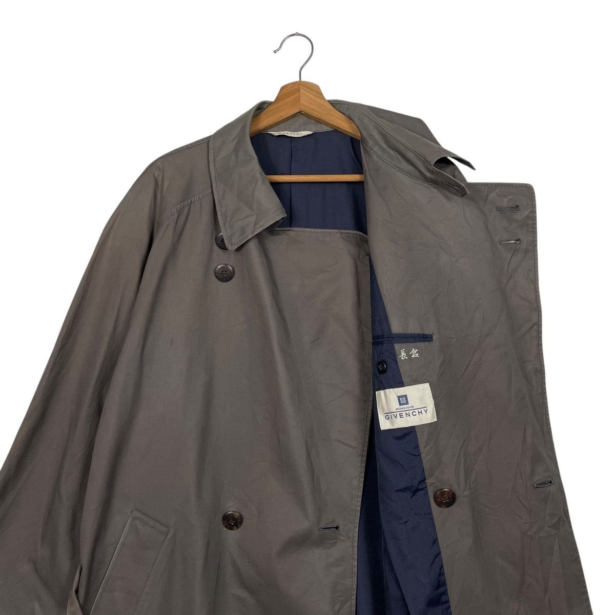 Givenchy Givenchy Monsieur Double Breasted Trench Coat Size US M / EU 48-50 / 2 - 11 Thumbnail
