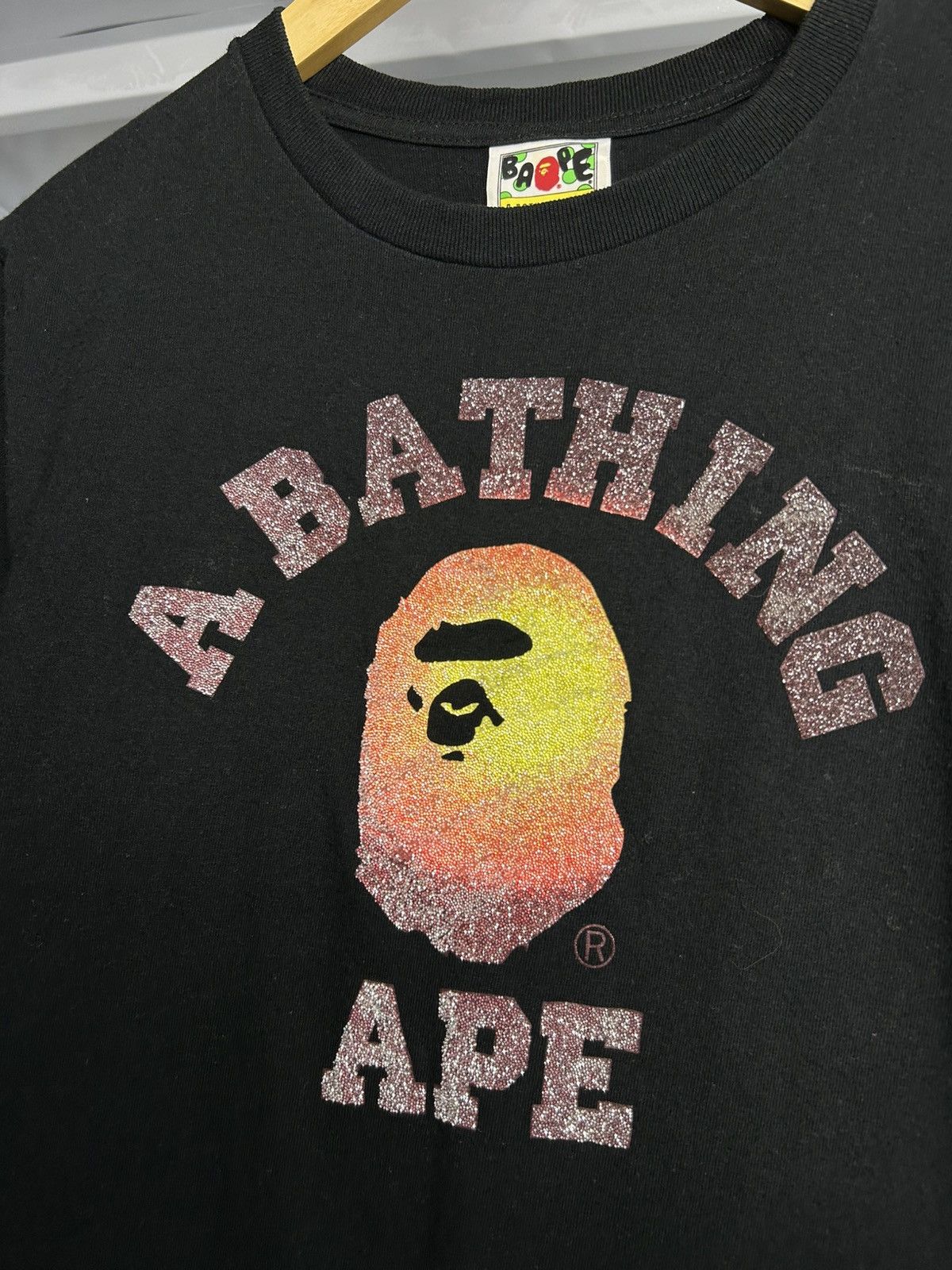 Bape Glass Beads College Tee Size US S / EU 44-46 / 1 - 2 Thumbnail