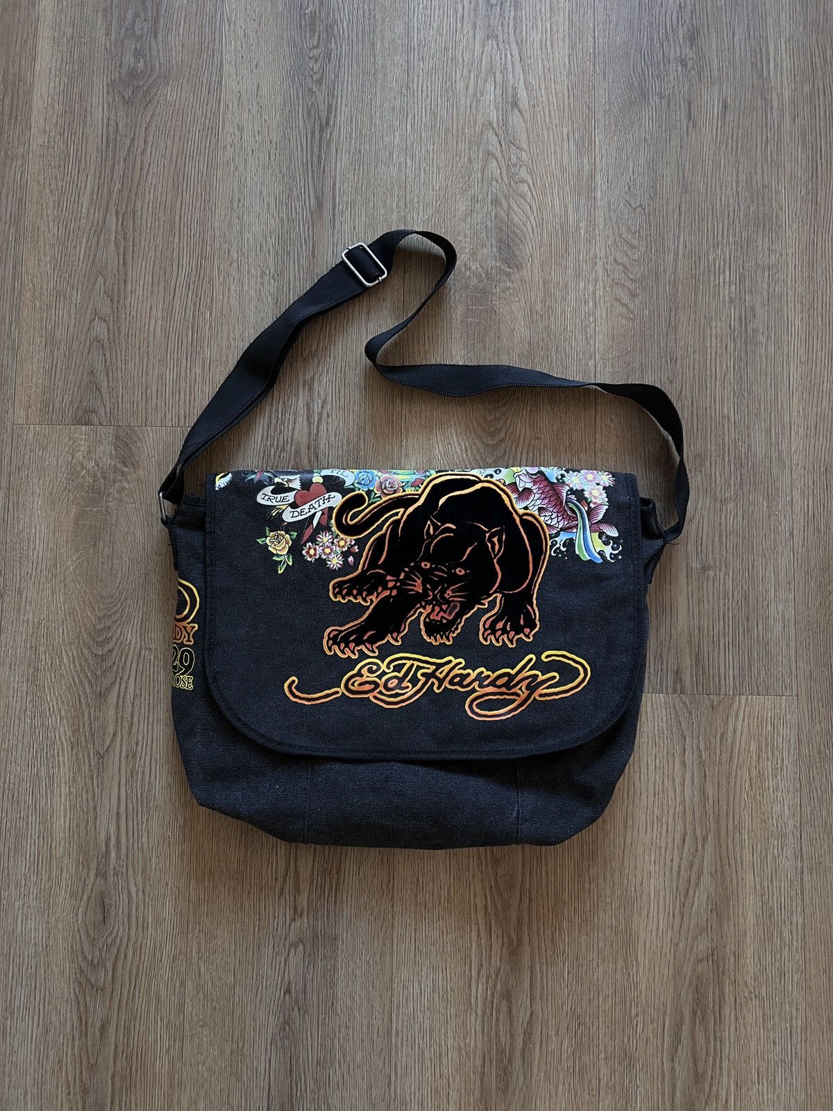 Christian Audigier × Ed Hardy × Vintage Vintage Ed Hardy Bag Size ONE SIZE - 1 Thumbnail