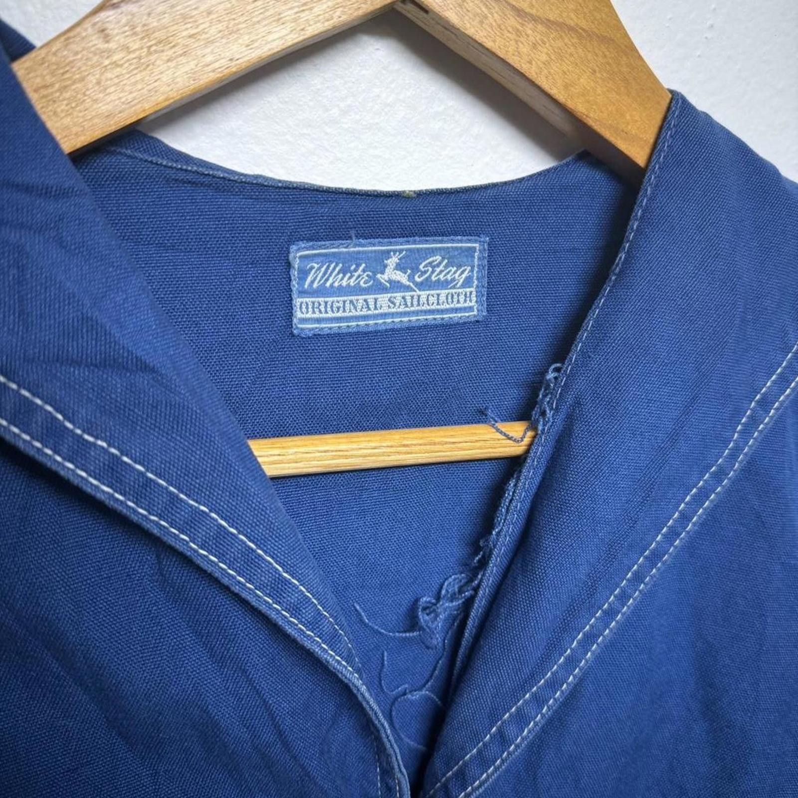 Other 1950s White Stag Original Sailcloth navy blue chore jacket Size US XS / EU 42 / 0 - 2 Thumbnail