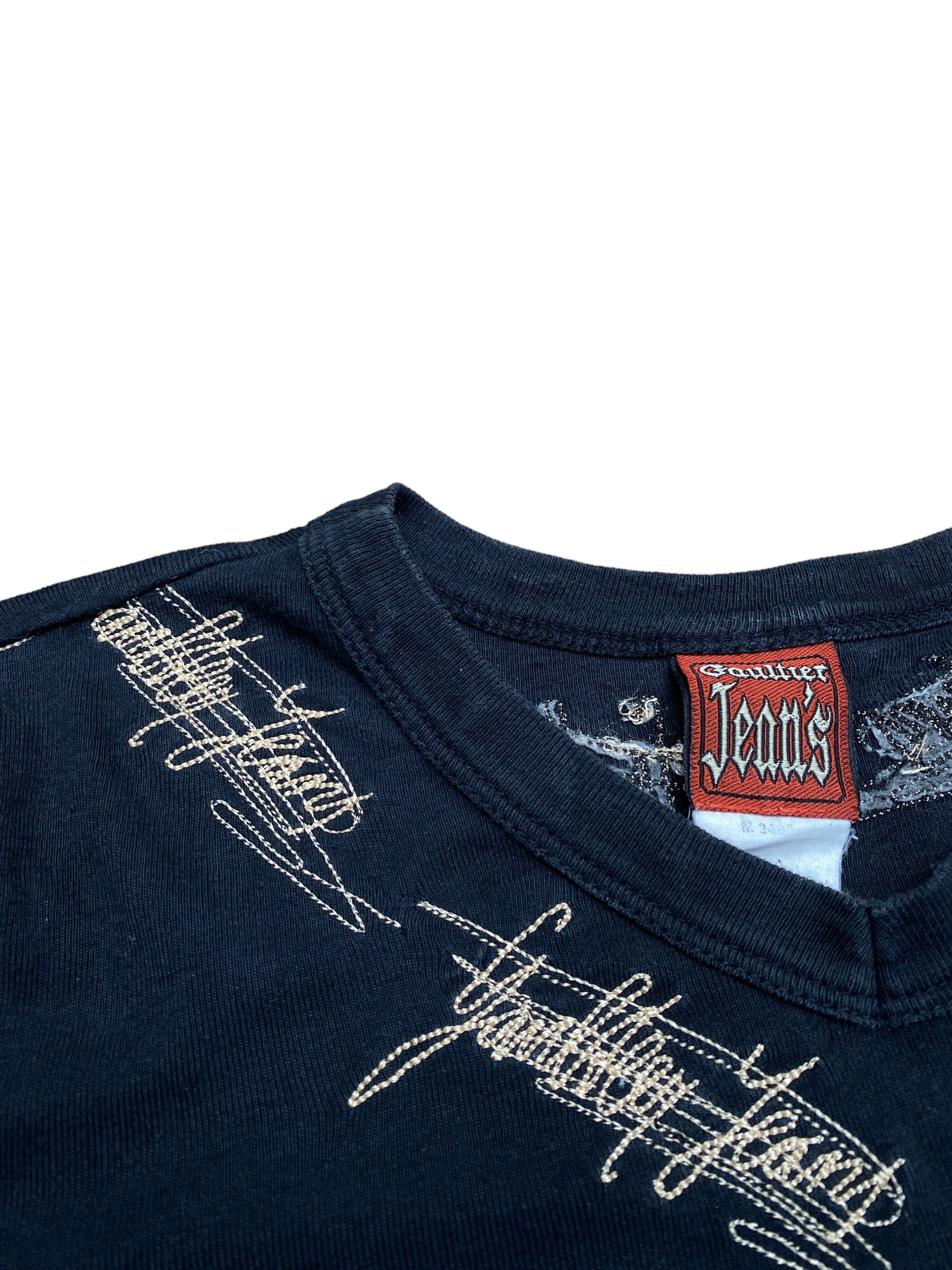 Jean Paul Gaultier JPG Black Gaultier’s signature longsleeves Size S / US 4 / IT 40 - 4 Thumbnail