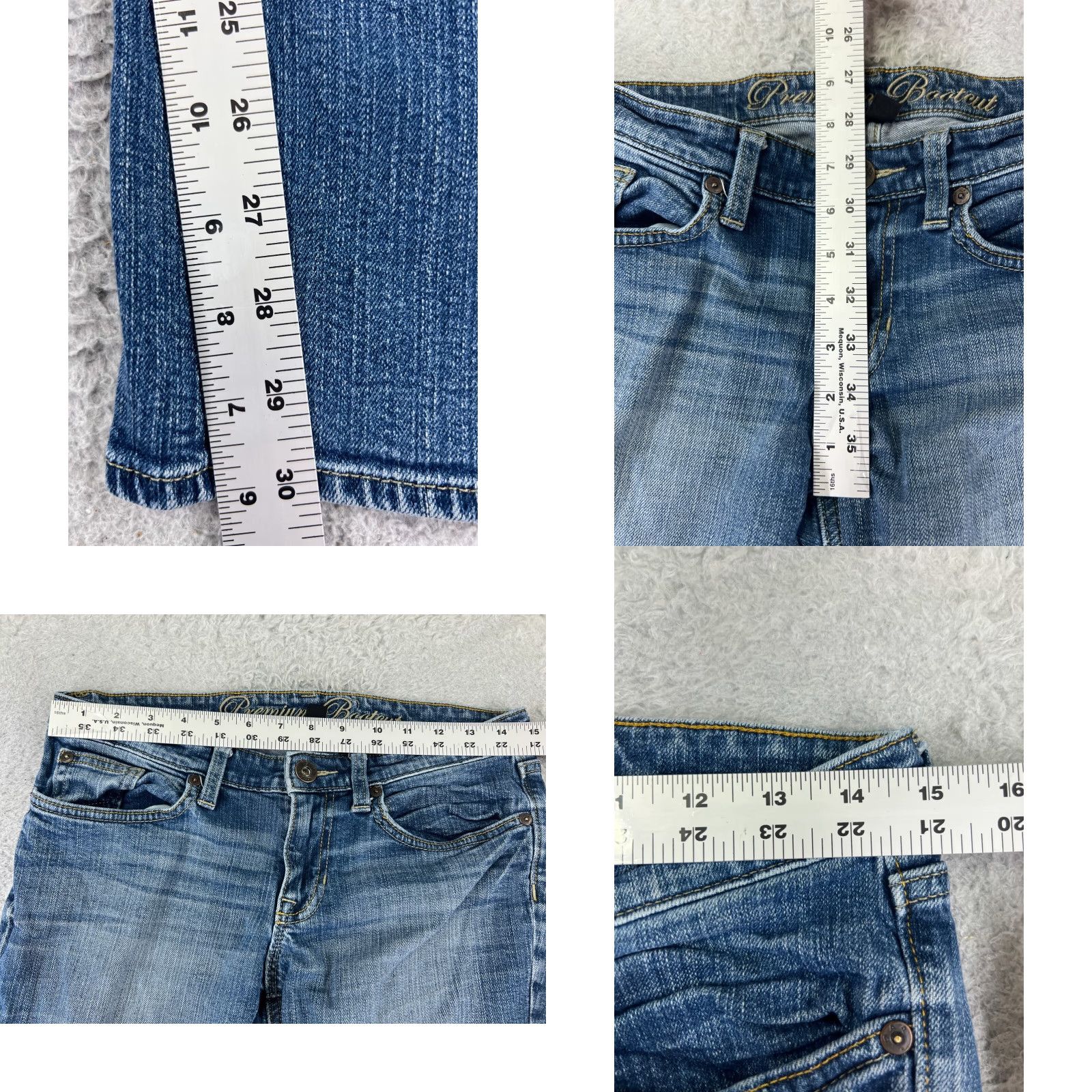 Gap GAP Jeans Bootcut Denim 25x30 Adult Women Blue Regular 6 Medium Wash 90s Retro Southwestern Womens Jeans Size 28" / US 6 / IT 42 - 8 Thumbnail