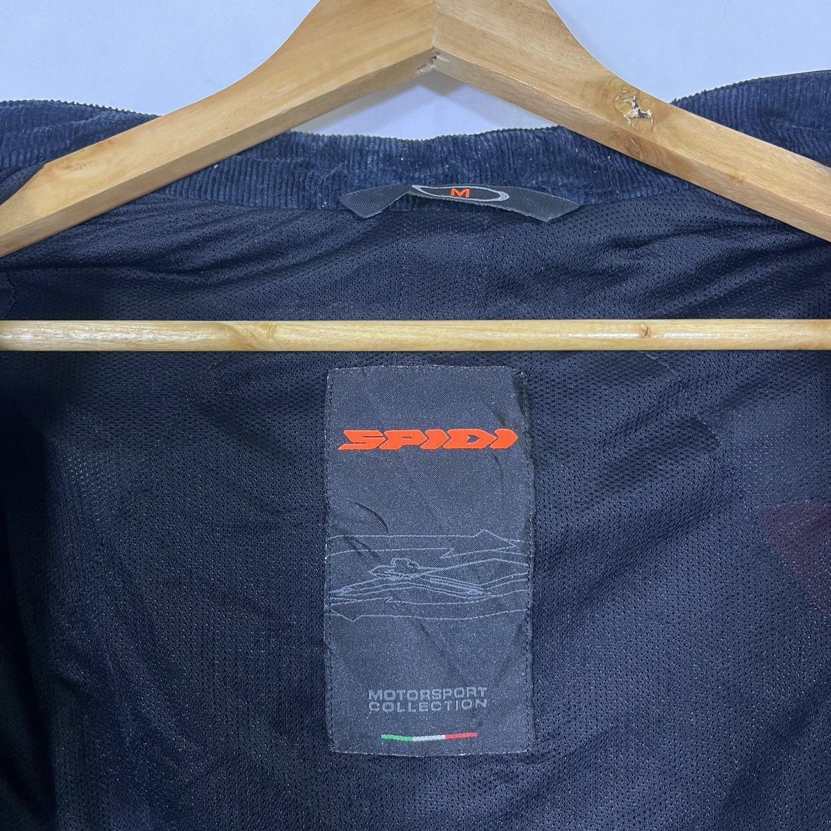 Vintage VINTAGE SPIDI LEATHER 77 HARDSHELL PAD PATCHES RACING JACKET Size US M / EU 48-50 / 2 - 9 Thumbnail