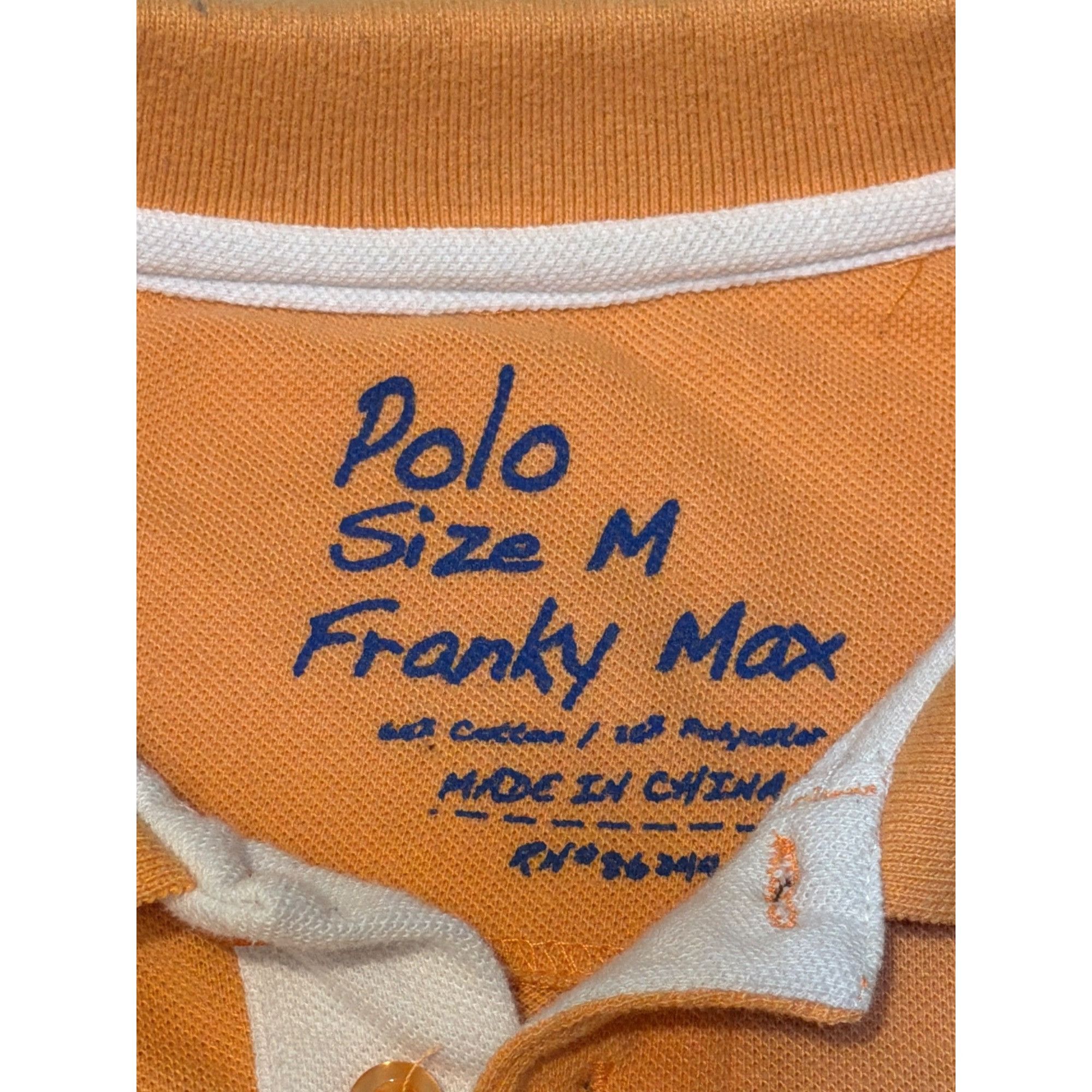 Franky Max 2 Vintage Y2K Polo Franky Max Shirts Orange Green Large Hors Size US M / EU 48-50 / 2 - 7 Thumbnail