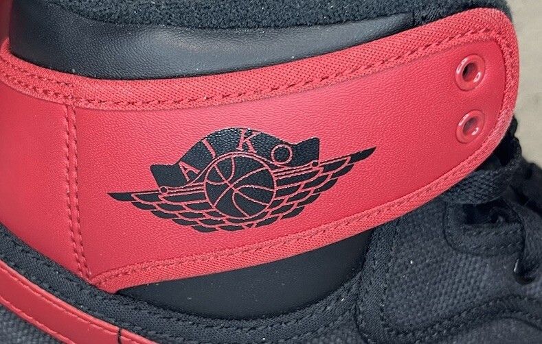 Jordan Brand Nike Air Jordan 1 AJKO Retro Bred Black Red White Size 11 Size US 11 / EU 44 - 6 Thumbnail