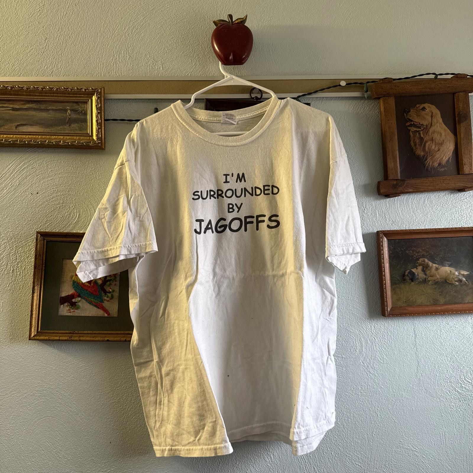 Gildan Vintage Pittsburgh "I'm Surrounded By Jagoffs" Shirt Size US XL / EU 56 / 4 - 1 Thumbnail