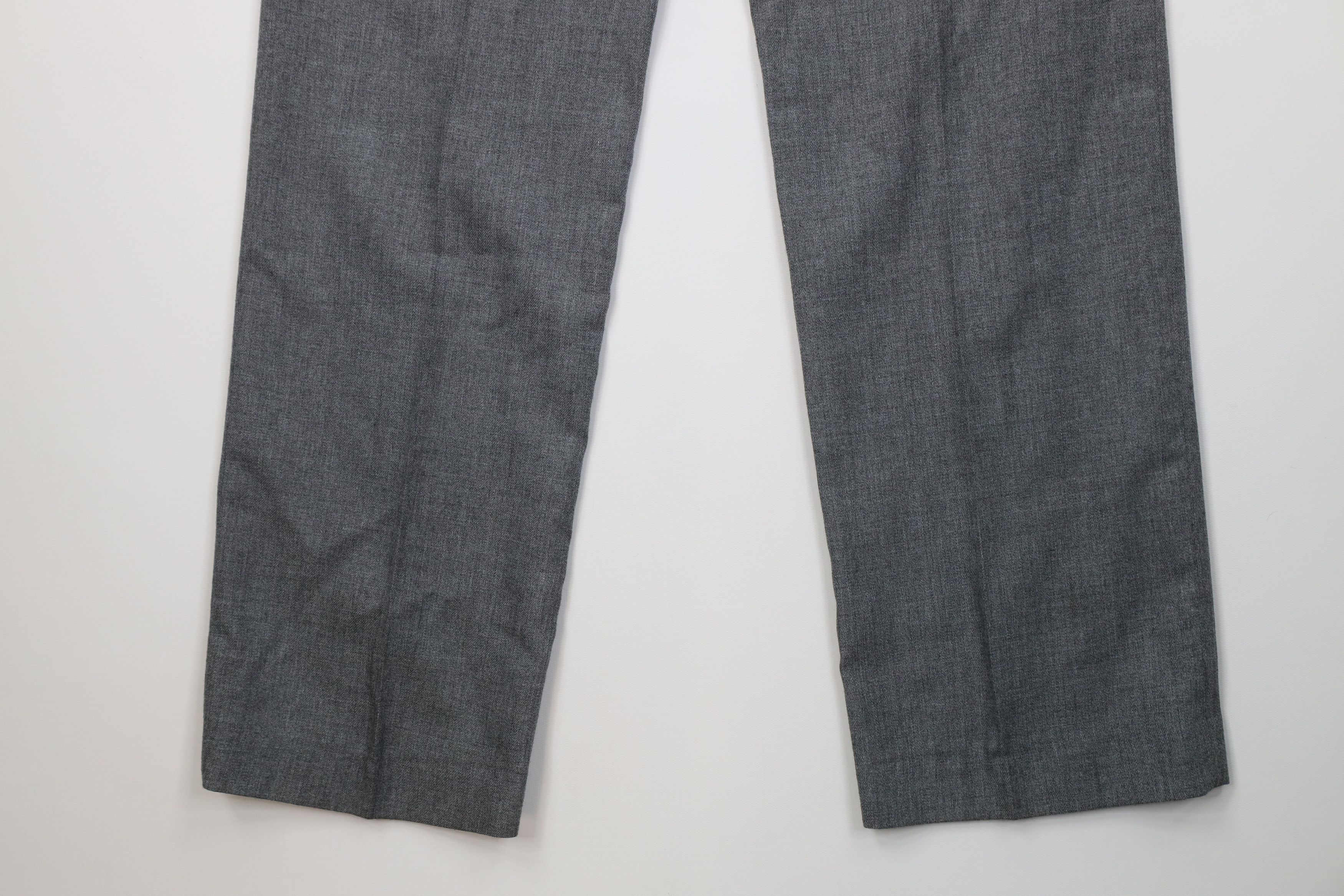 Vintage Vintage 70s Streetwear Knit Wide Leg Chino Pants Gray USA Size US 32 / EU 48 - 13 Thumbnail