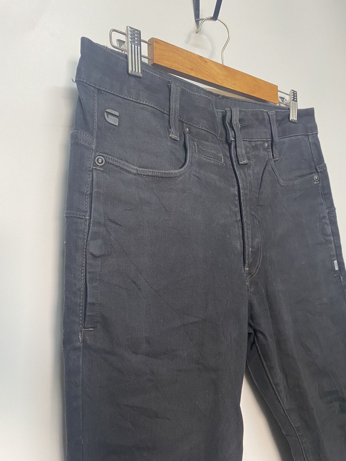 G-Star × Japanese Brand G Star Raw D-Staq 3D Super Slim Stretch Denim Jeans Pants Size US 32 / EU 48 - 12 Thumbnail