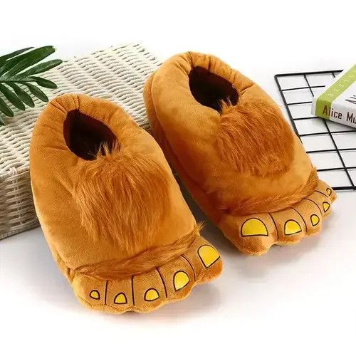 Designer Big Foot Slippers. Size US 10 / EU 43 - 3 Thumbnail
