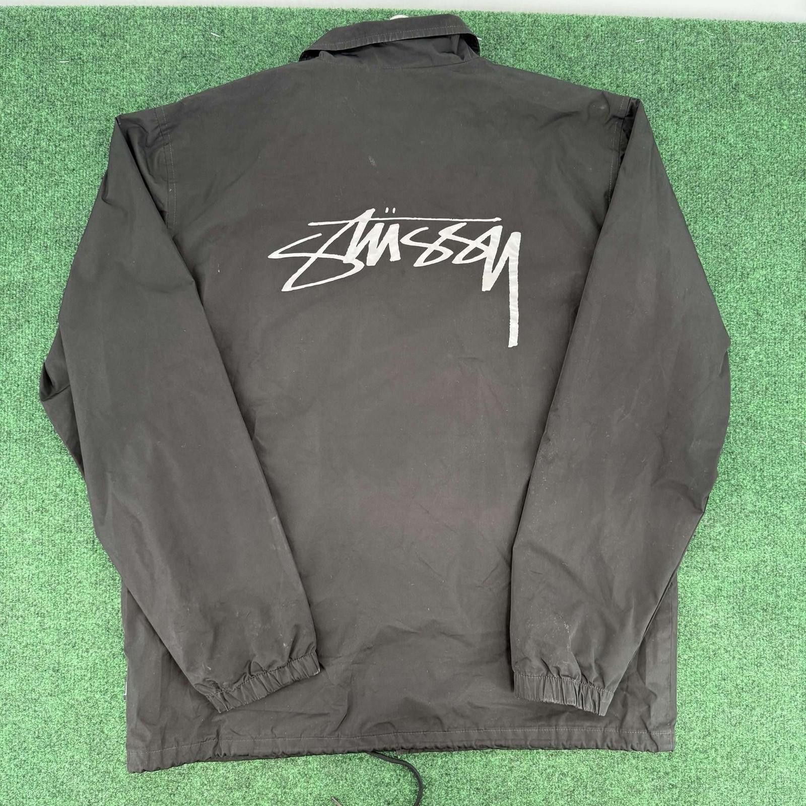 Stussy Stussy Black Windbreaker L Used Size US L / EU 52-54 / 3 - 12 Thumbnail