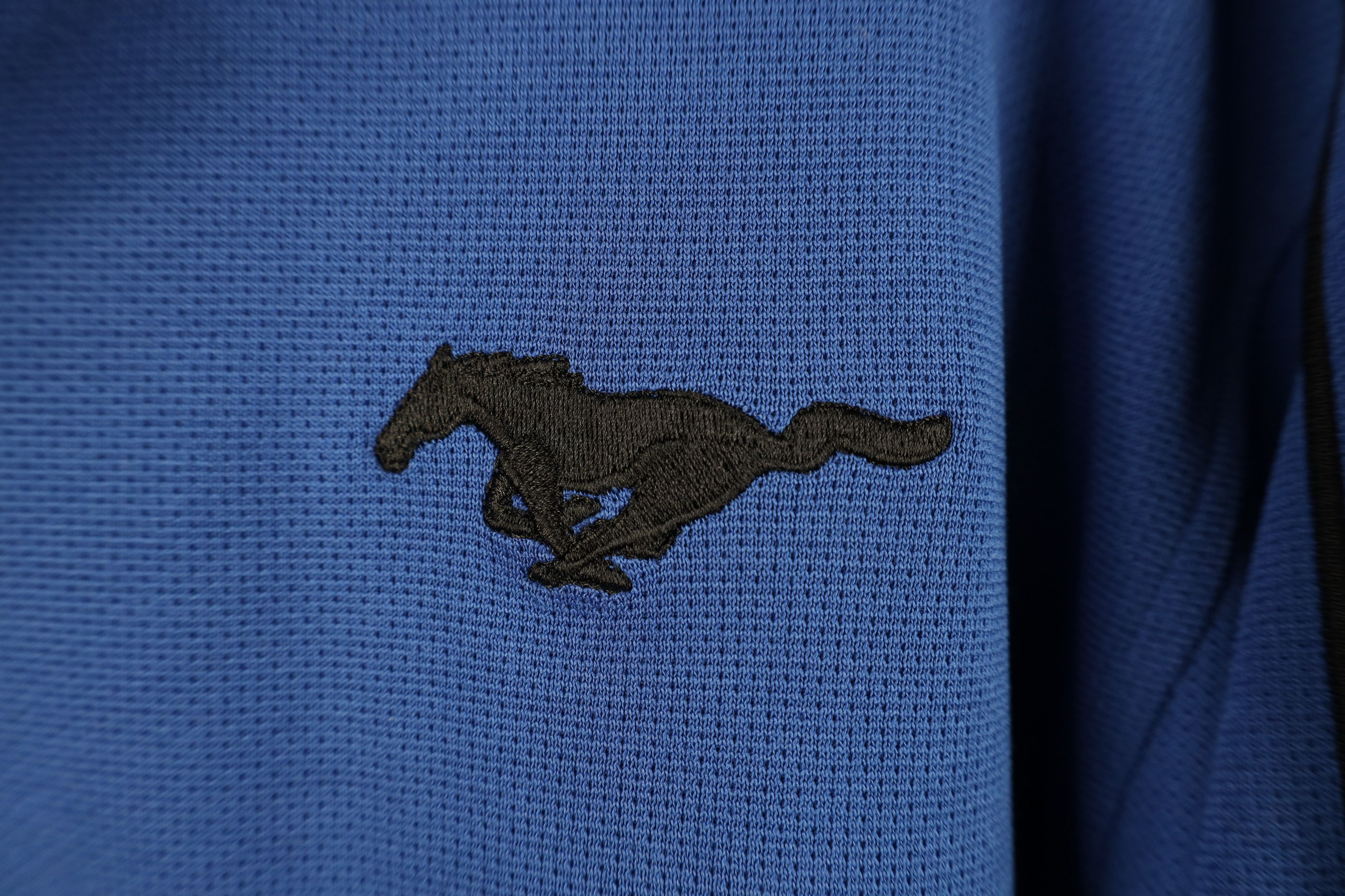 Vintage Vintage Ford Motor Co Racing Fire Flames Polo Shirt Blue Size US M / EU 48-50 / 2 - 4 Thumbnail