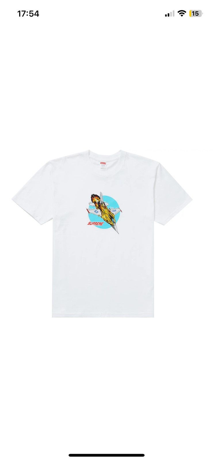 Supreme】Stick Tee XL White