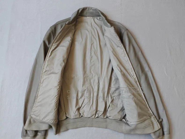 Hermes Hermes Leather jacket, 9 new, elephant grey, two-sided wea Size US M / EU 48-50 / 2 - 3 Thumbnail
