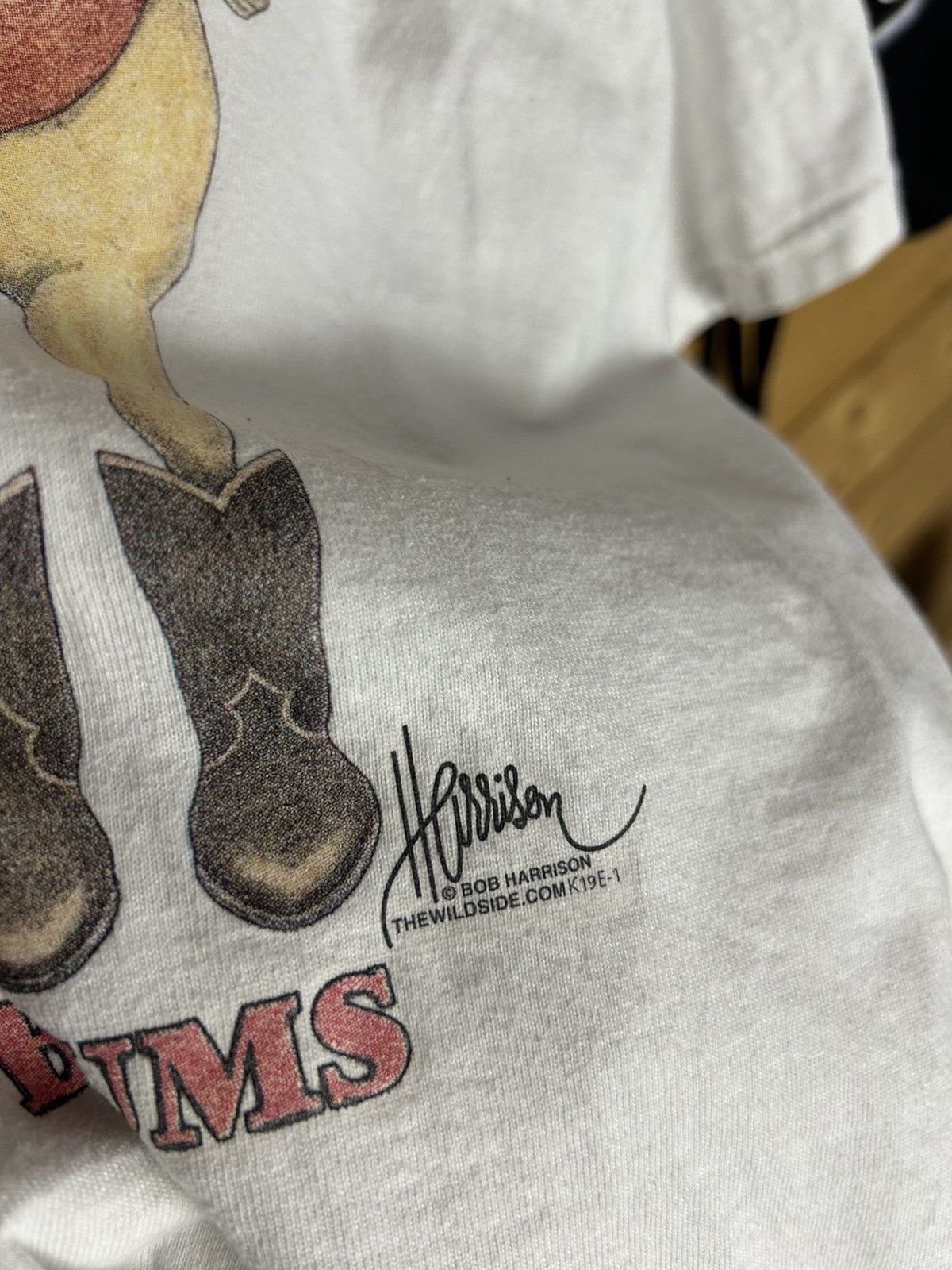 Vintage Vintage Bob Harrison horses t shirt Size US L / EU 52-54 / 3 - 4 Thumbnail