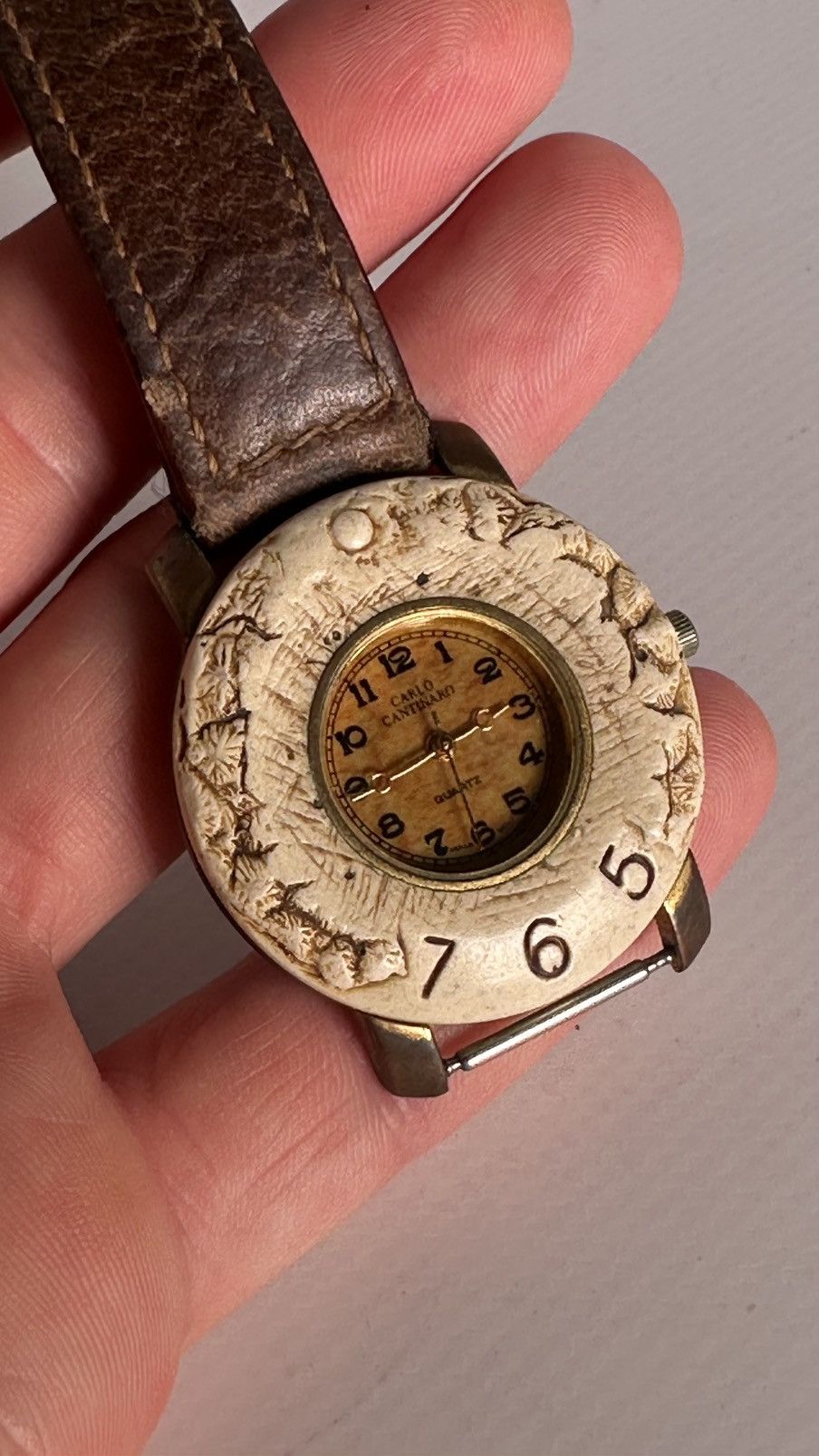 Vintage carlo cantinaro vintage Watch made in Japan Size ONE SIZE - 3 Thumbnail