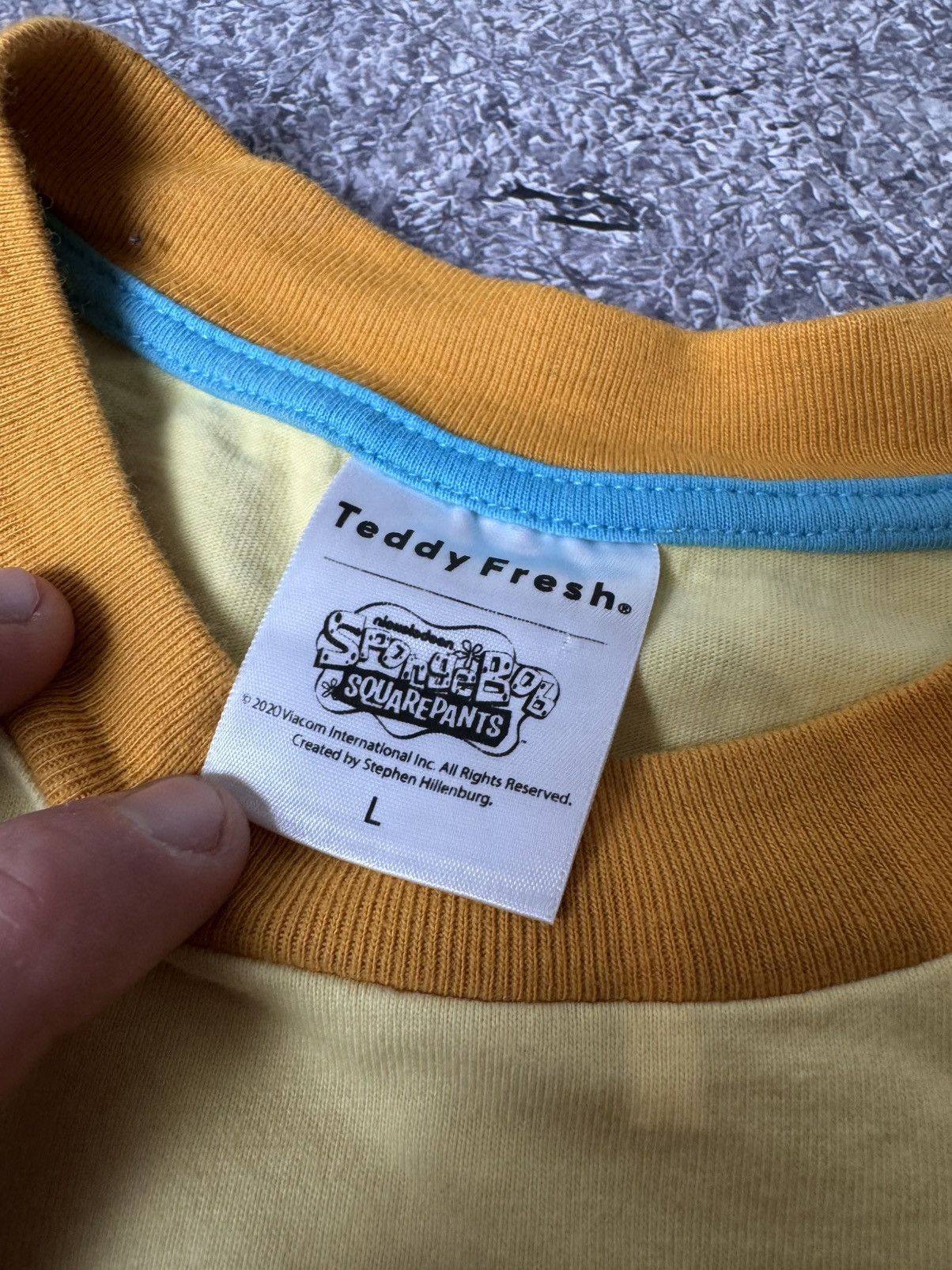 Teddy Fresh teddy fresh spongebob t-shirt Size US L / EU 52-54 / 3 - 3 Thumbnail