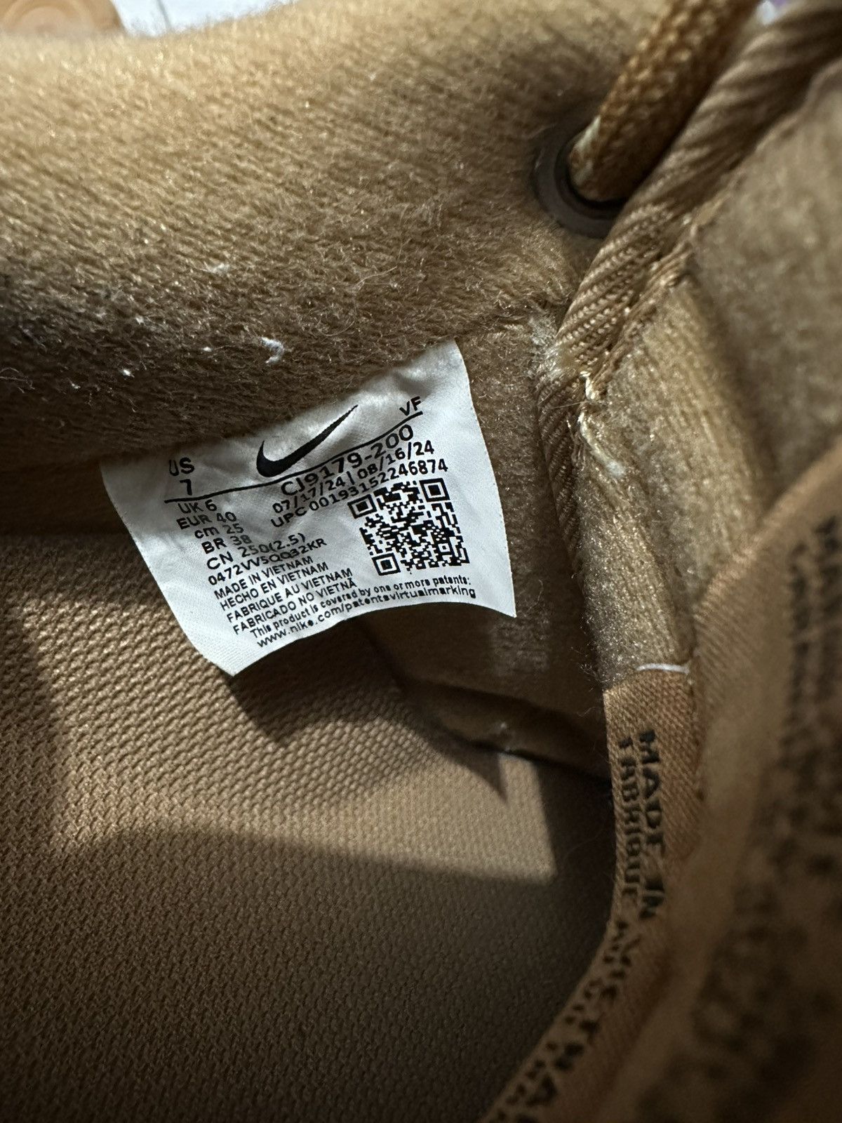 Nike Air Force 1 ‘07 WB Size US 7 / EU 40 - 7 Thumbnail