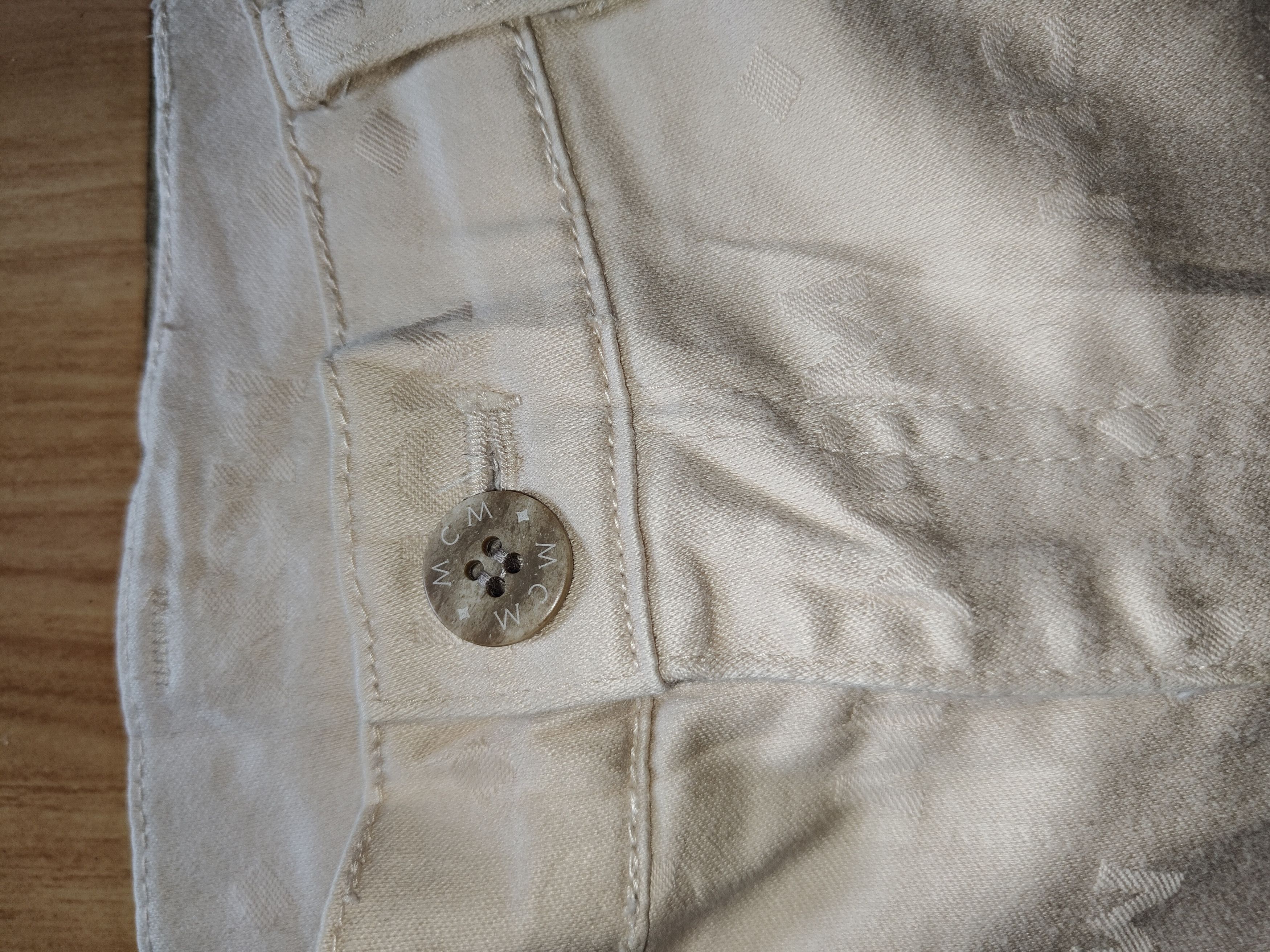 MCM MCM Vintage monogram Highwaist pants beige Size 26" / US 2 / IT 38 - 8 Thumbnail