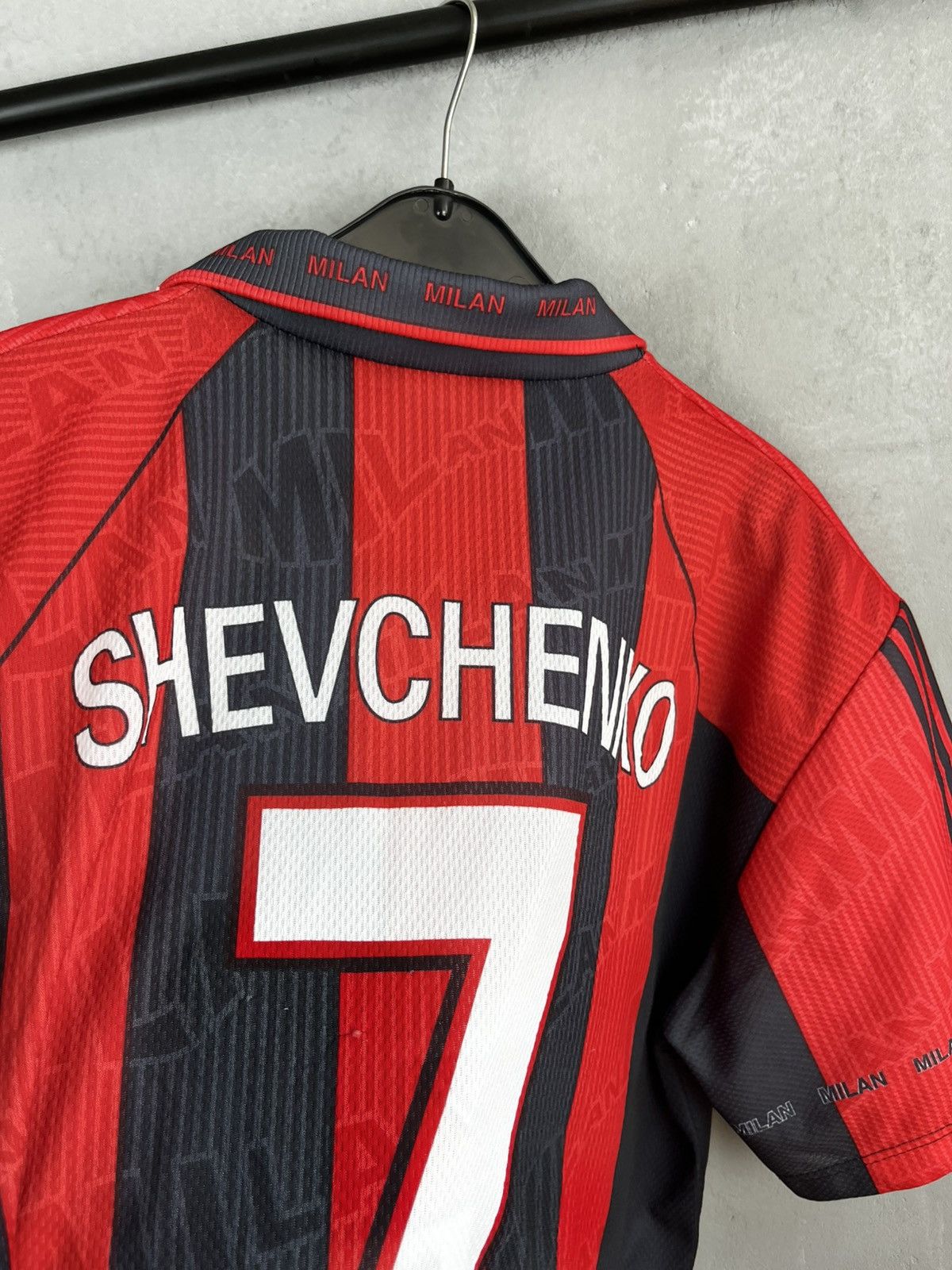 Vintage 90s MALDINI 3 OPEL MILAN FOOTBALL TEE SHIRT Y2k RETRO JERSEY Size US XL / EU 56 / 4 - 6 Thumbnail