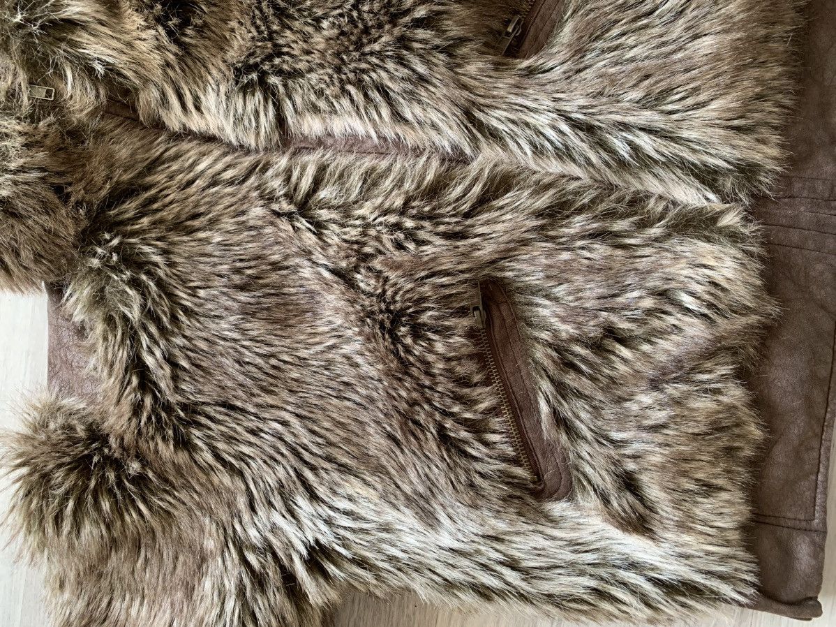Hysteric Glamour × Japanese Brand × Le Grande Bleu (L.G.B.) Fuzzy MK One wmns Y2K Fur jacket ifsixwasnine LGB styled Size US M / EU 48-50 / 2 - 8 Thumbnail