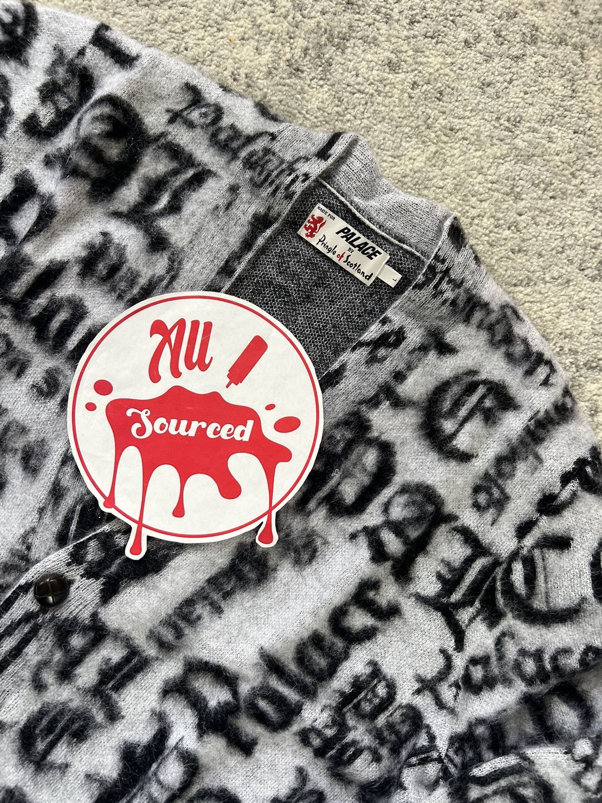 Palace Palace SS20 Ye Olde Pringle Knit Cardigan | Grailed